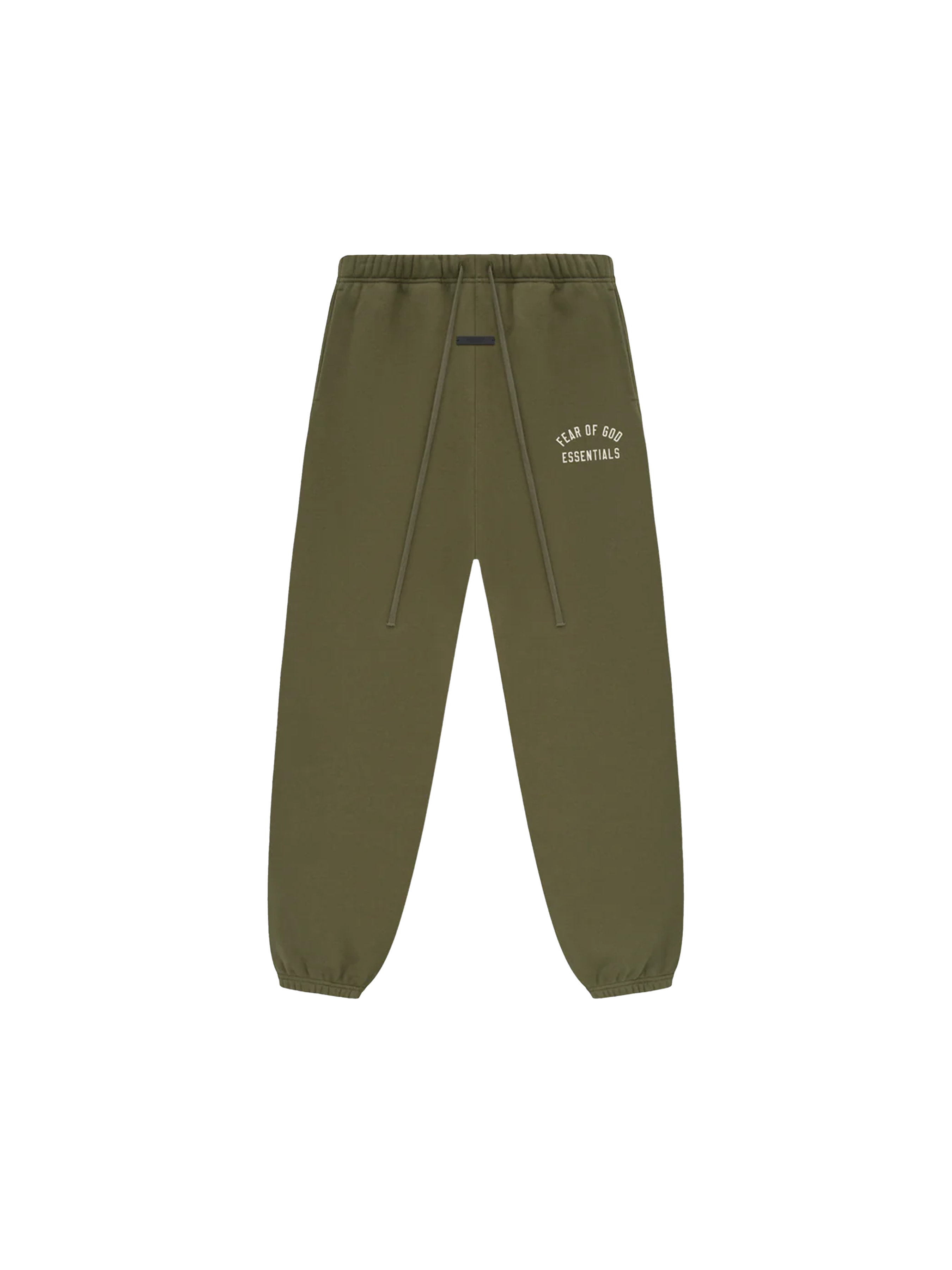 Fear of God Essentials Fleece Sweatpants 'Military'-9579091362122-The Attic