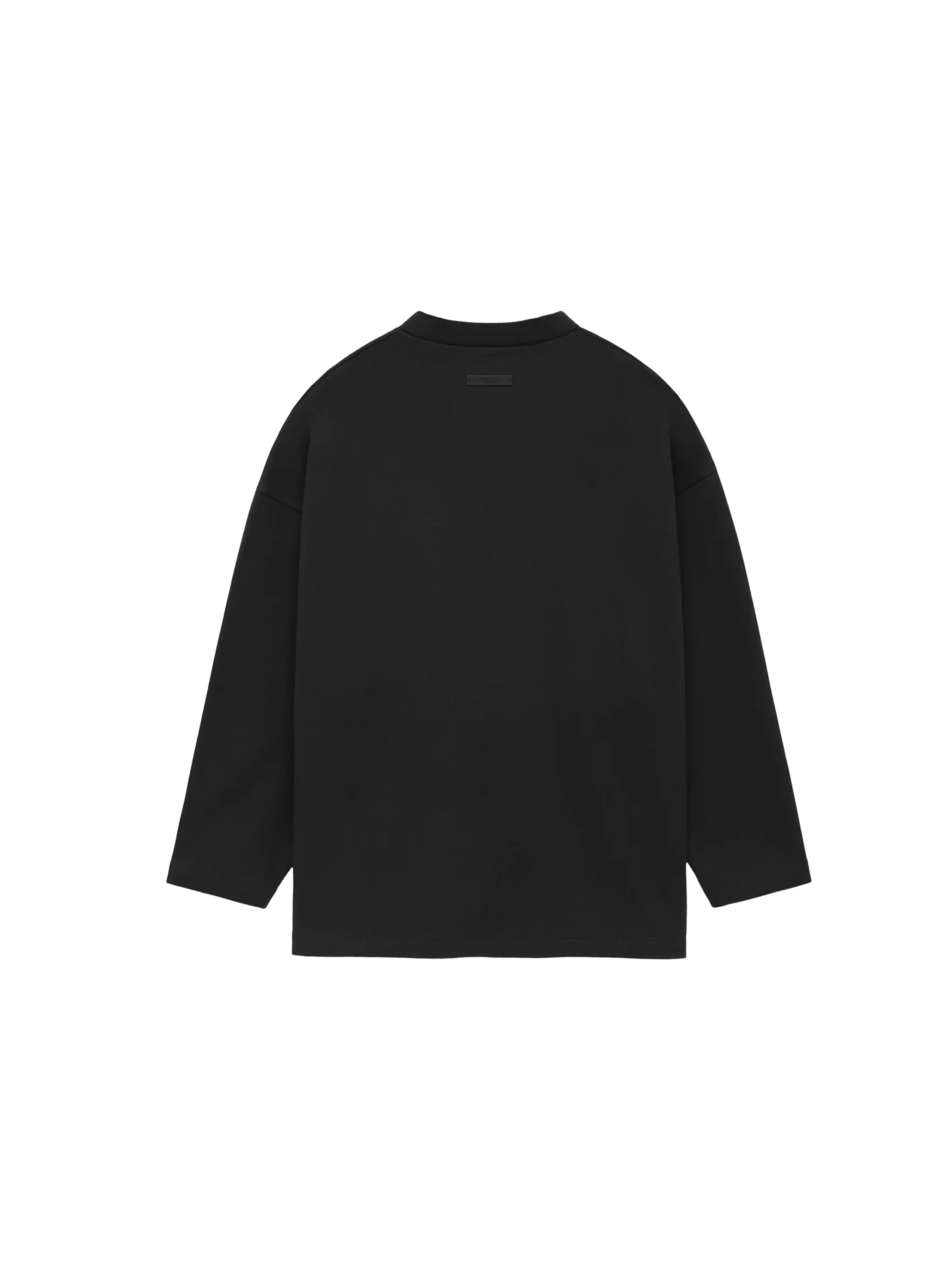 Fear of God Essentials Heavy Fleece Hockey Jersey 'Black'-9579051581770-The Attic