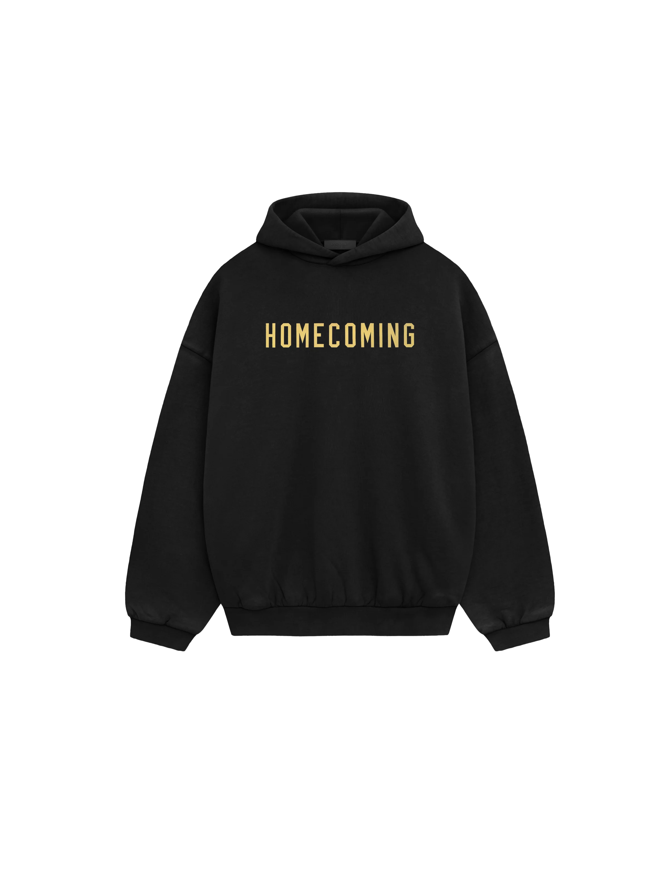 Fear of God Essentials Homecoming Heavy Fleece Hoodie 'Black'-9579046207818-The Attic