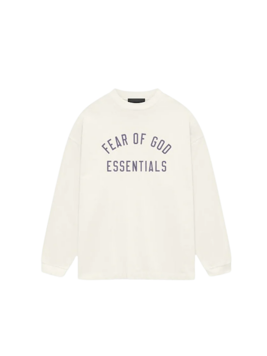 fear of god essentials ロングTシャツ XS Fear of God Essentials Jersey Longsleeve Tee 'Shell' – The Attic
