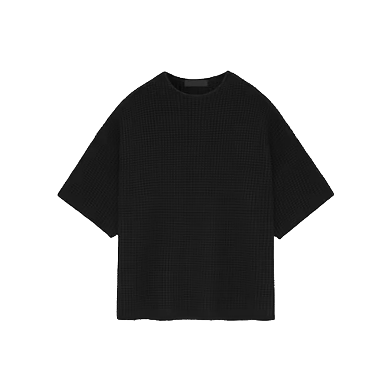 Fear of God Essentials Heavy Waffle Short Sleeve 'Black'