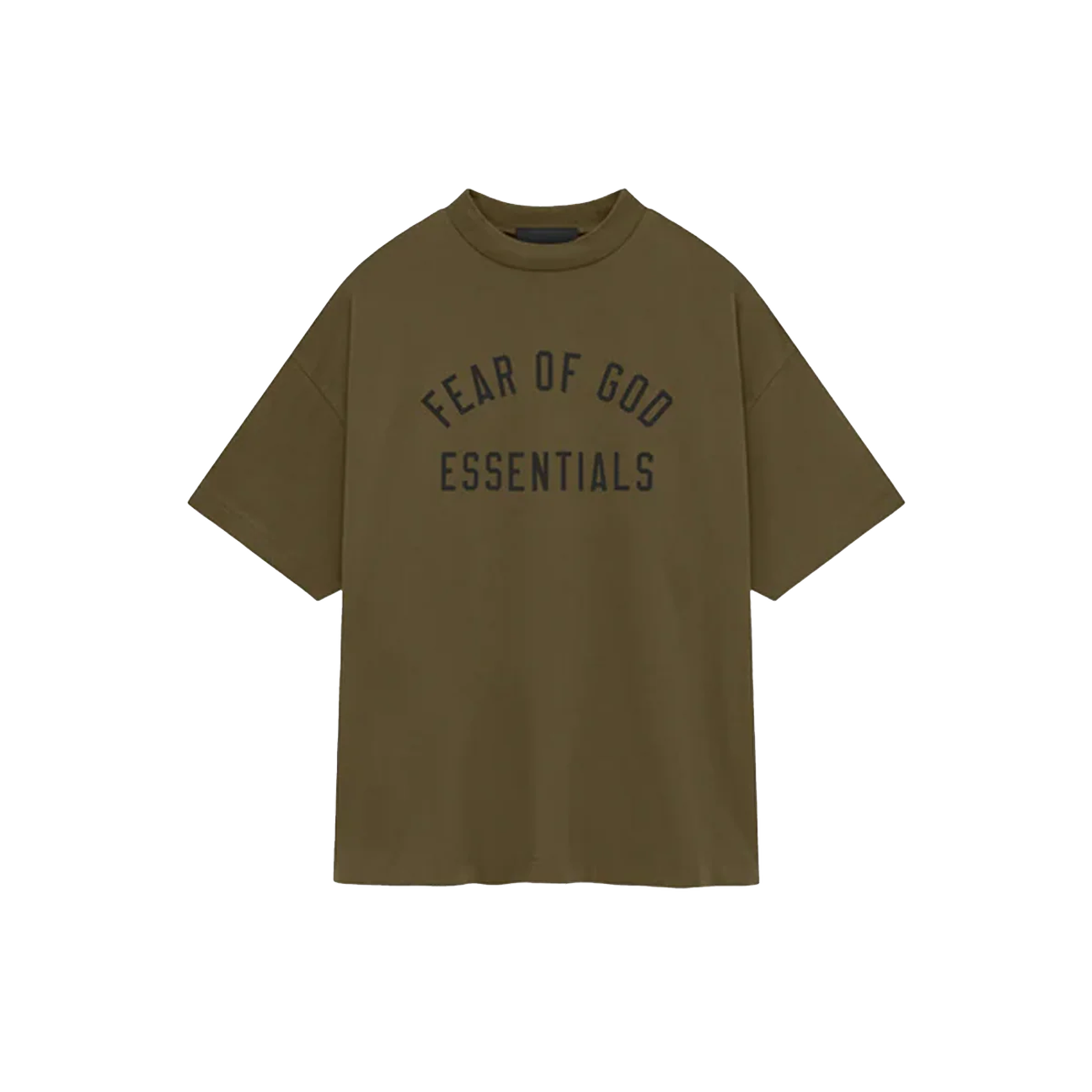 Fear of God Essentials Jersey Crewneck Tee 'Olive'