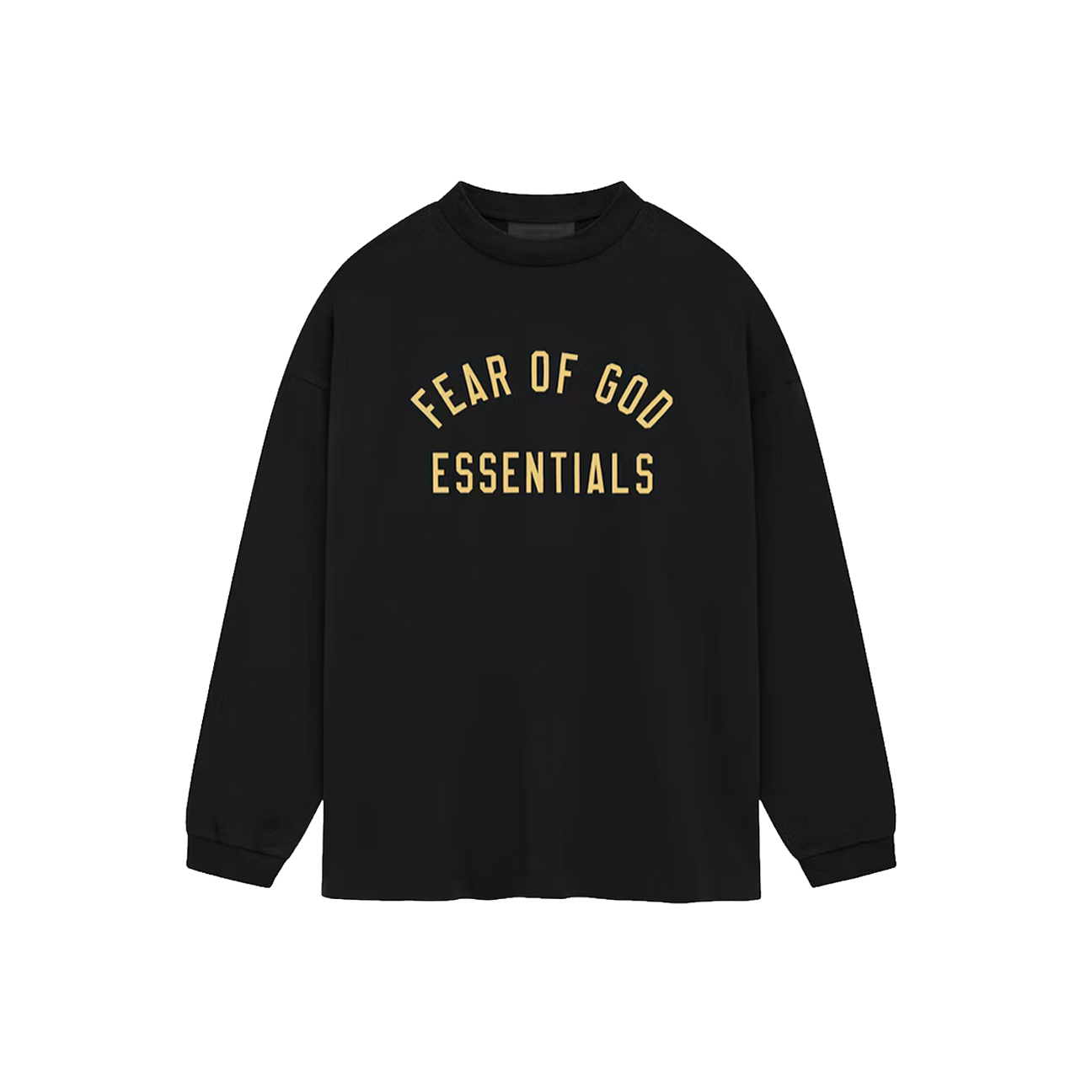 Fear of God Essentials Jersey Longsleeve Tee 'Black'