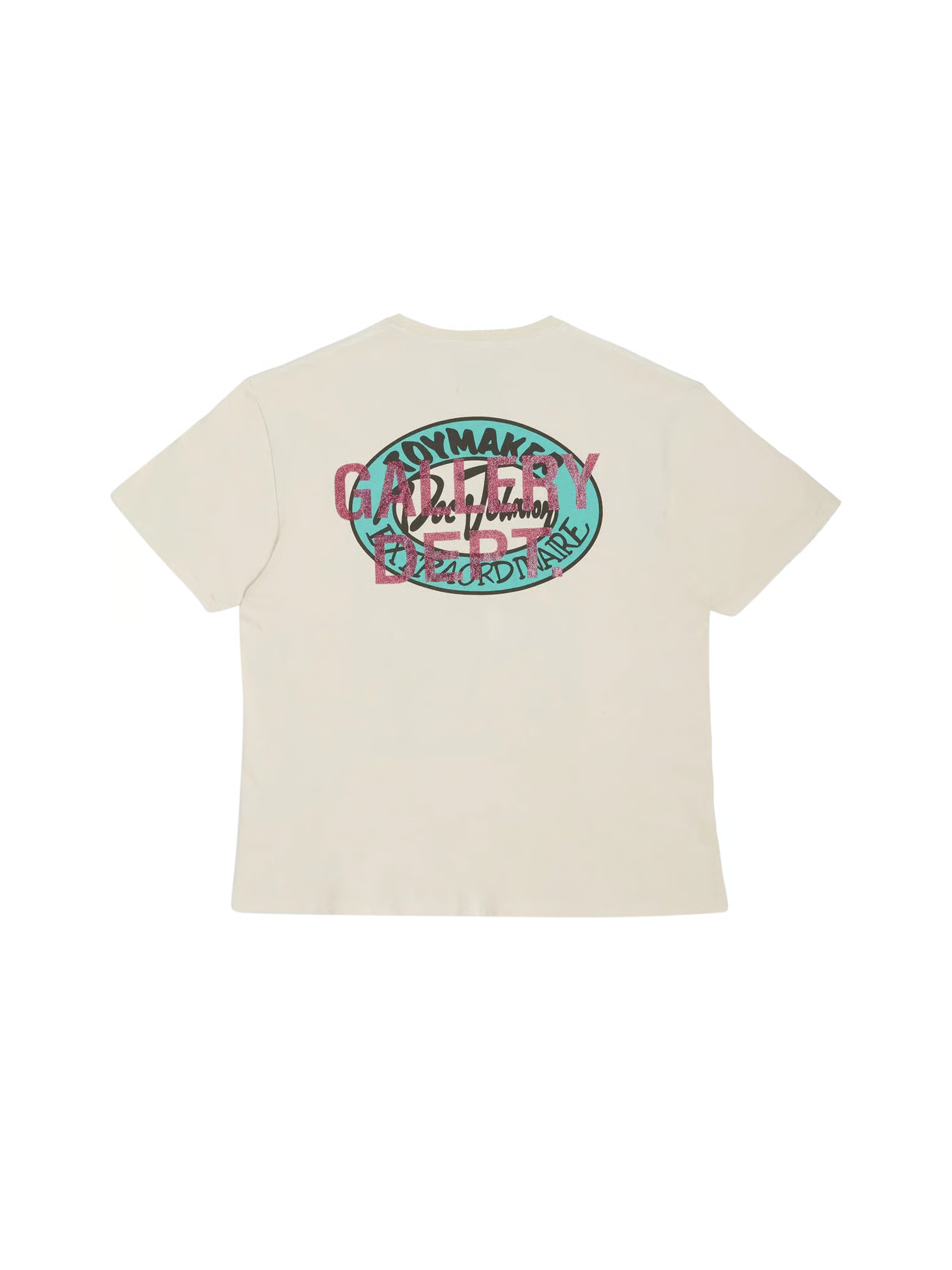 Gallery Dept. Dead Batteries T-Shirt 'Antique White'-8747004690762-The Attic