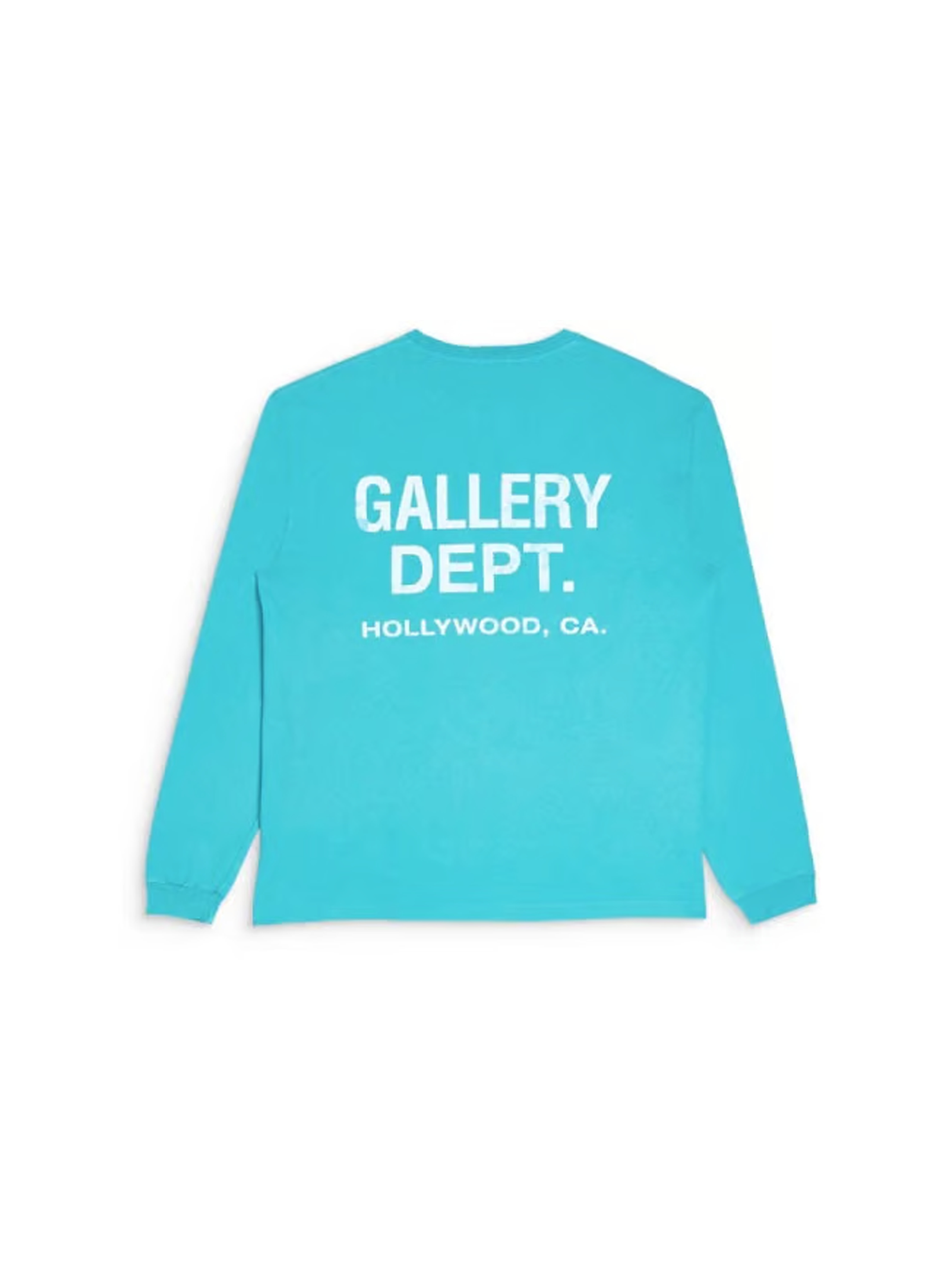 Gallery Dept. Souvenir Longsleeve 'Teal'-9464585617738-The Attic
