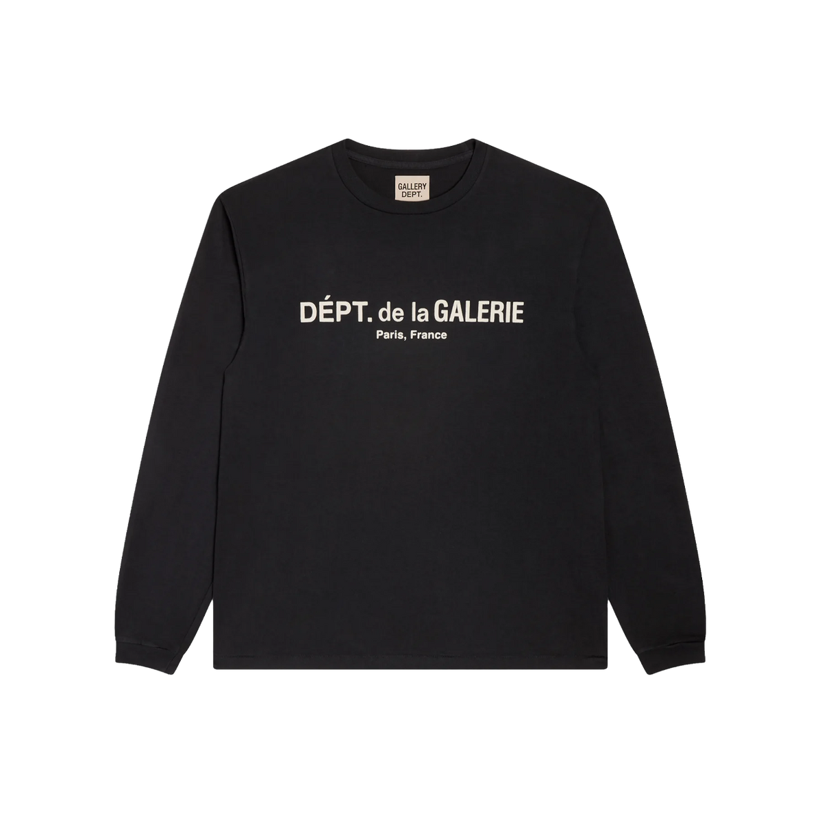トップス GALLERY DEPT. / Longsleeve Tee 2XL Gallery Dept. French Logo Lux Long Sleeve Tee 'Washed Black' | The