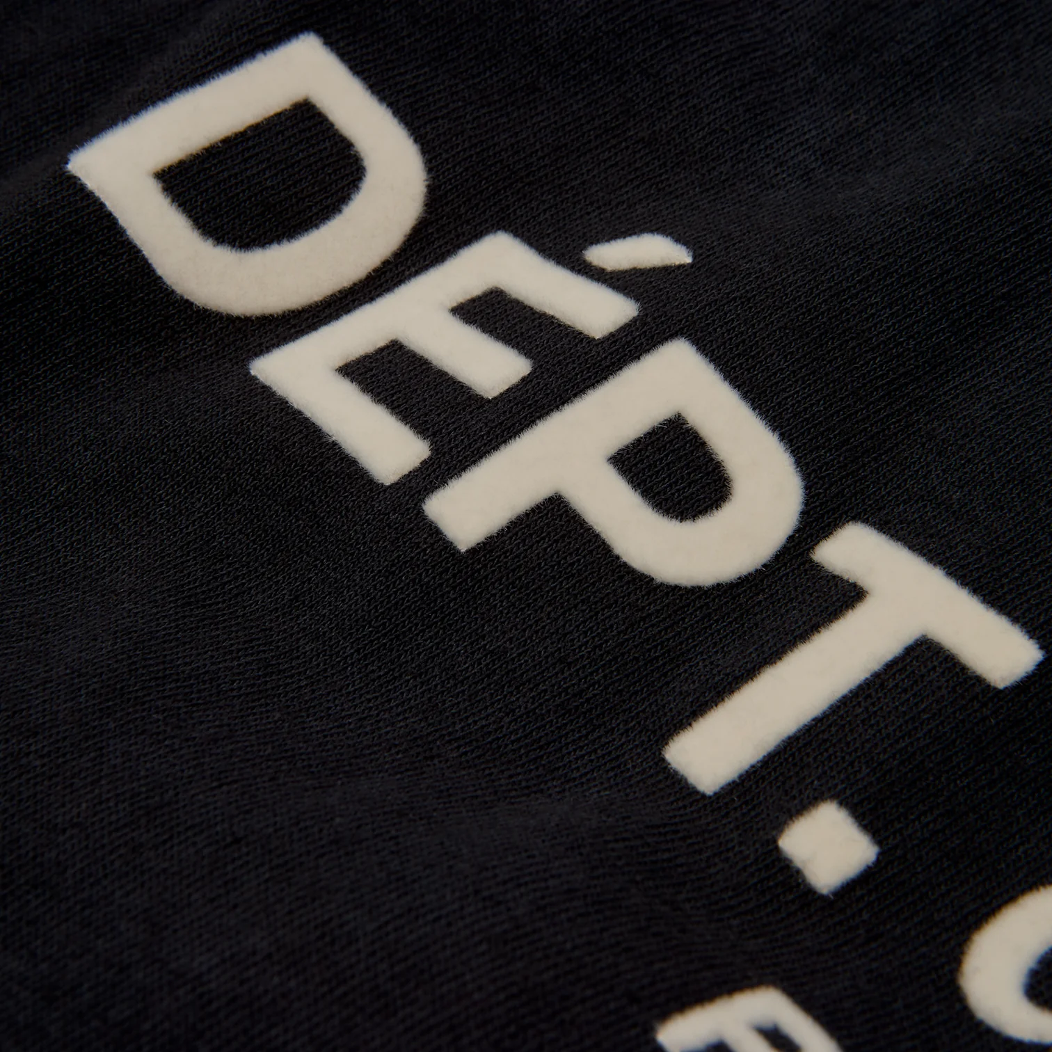 Gallery Dept. French Logo Lux Long Sleeve Tee 'Washed Black'