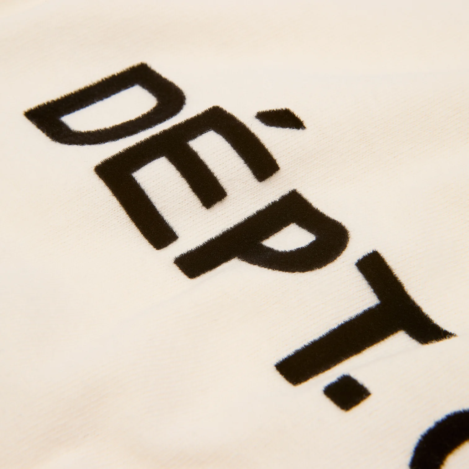 Gallery Dept. French Logo Lux Long Sleeve Tee 'Washed Cream'