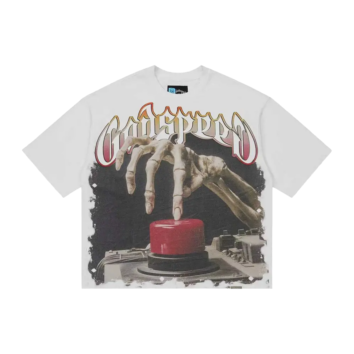 Godspeed Code Red T-Shirt 'White Red'