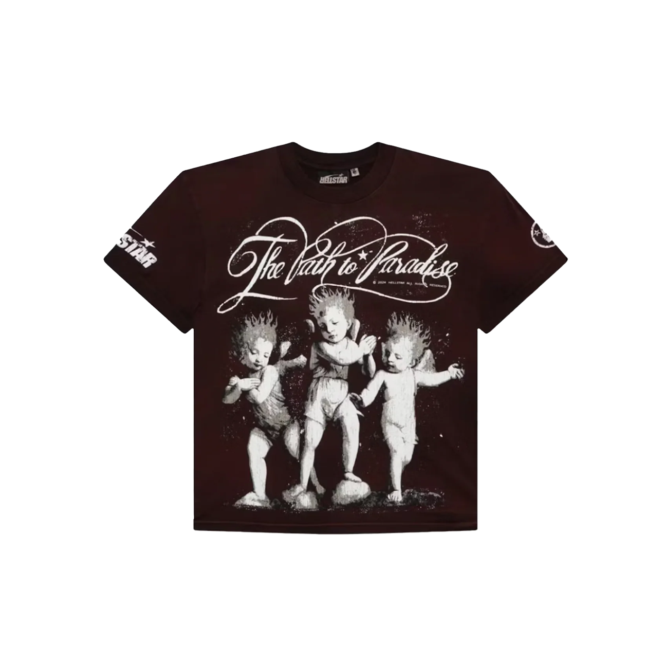 Hellstar 'Kids Path To Paradise' T-shirt 'Brown'