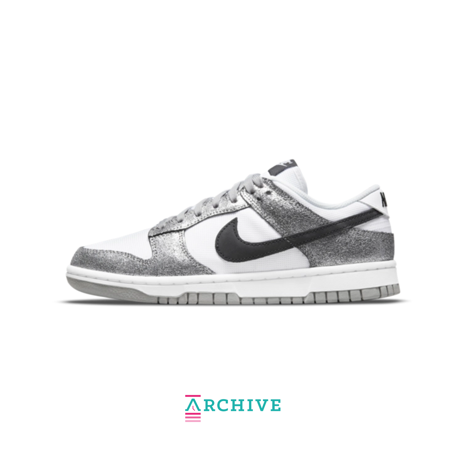Nike Dunk Low 'Silver Leather' - Size 37.5 (ARCHIVE)