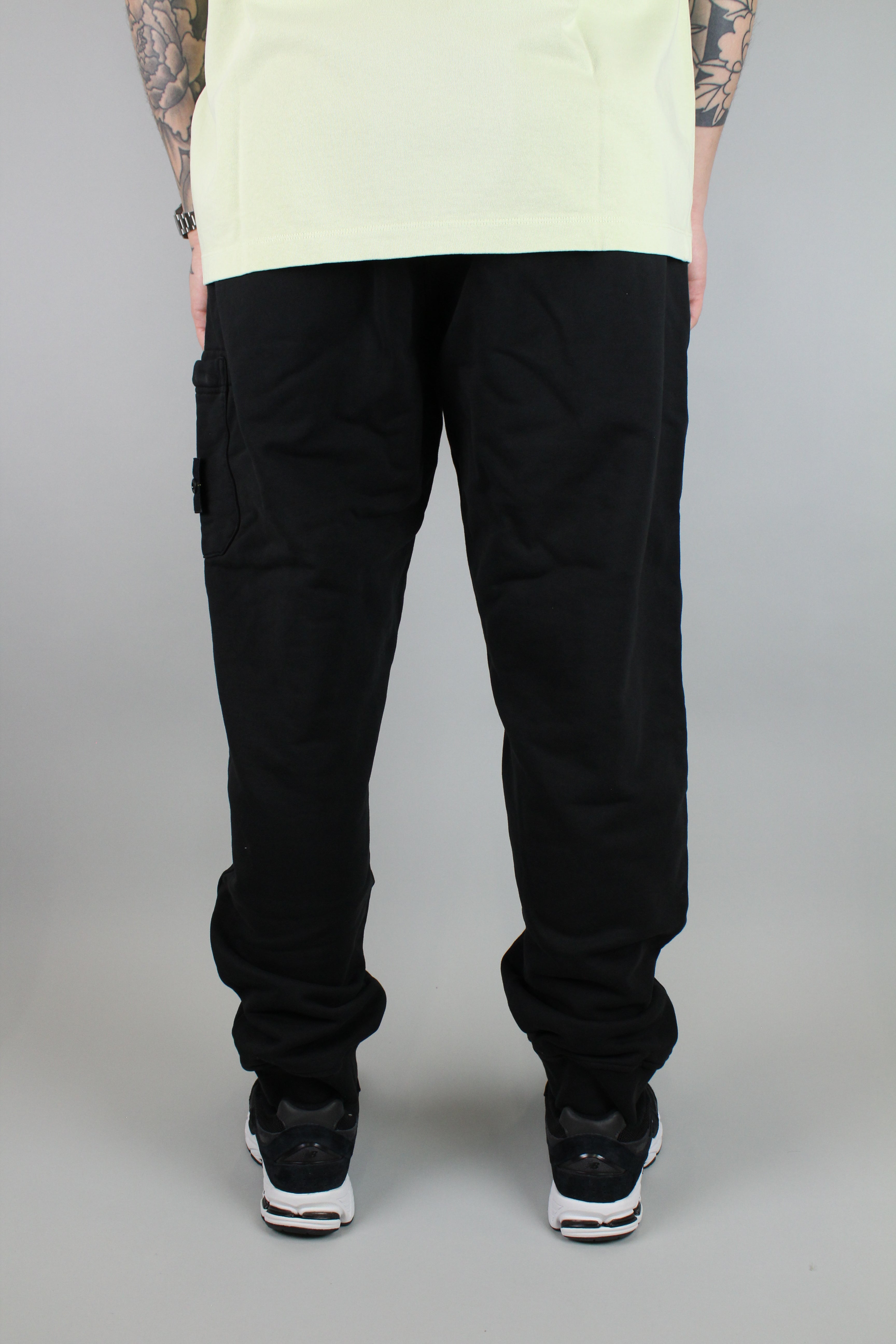 Stone Island Felpa Sweatpants 'Black'-8748037570890-The Attic