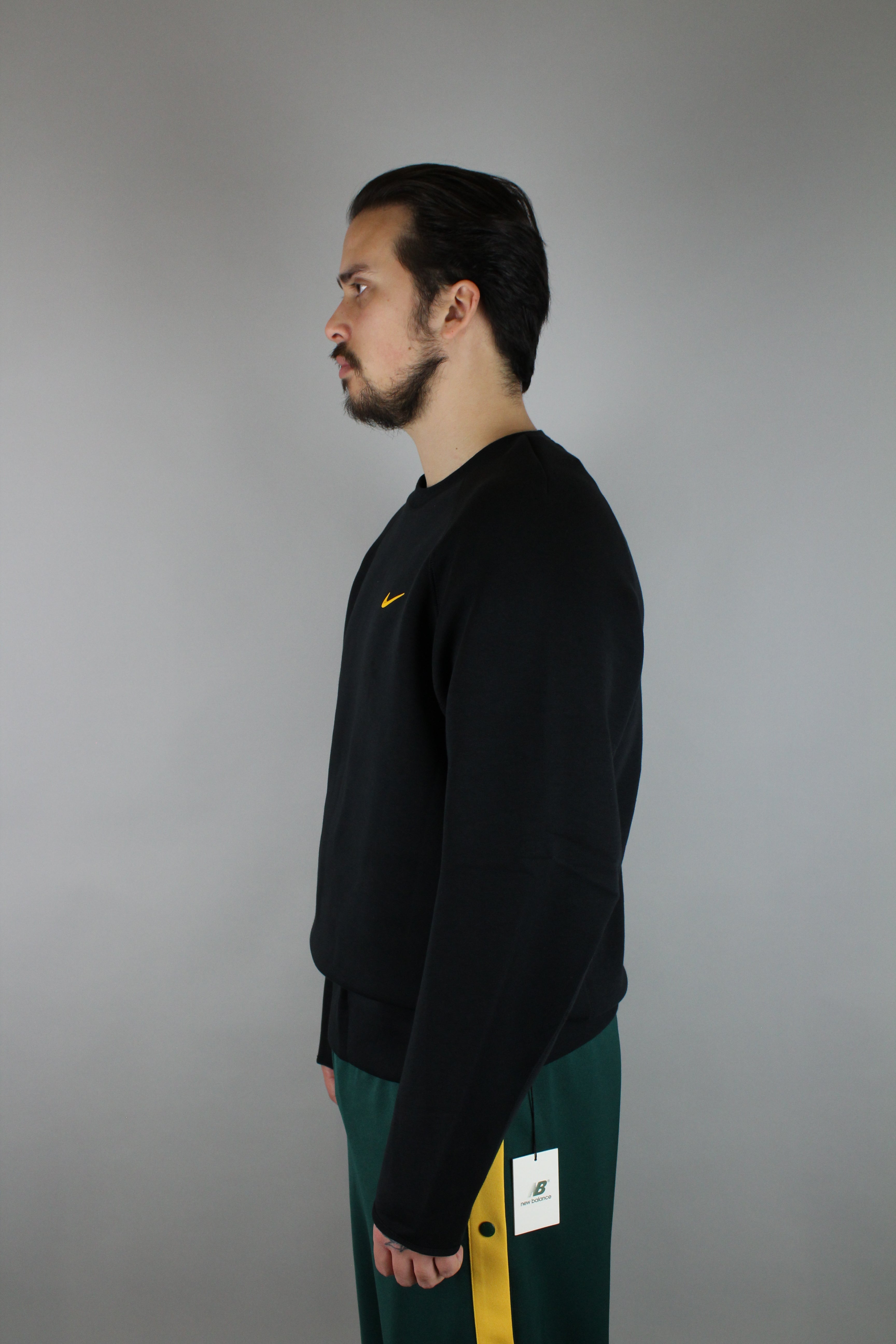 Nike x NOCTA Tech Fleece Crew (Asia Sizing) 'Black' - Size L (ARCHIVE)-8771892838730-The Attic