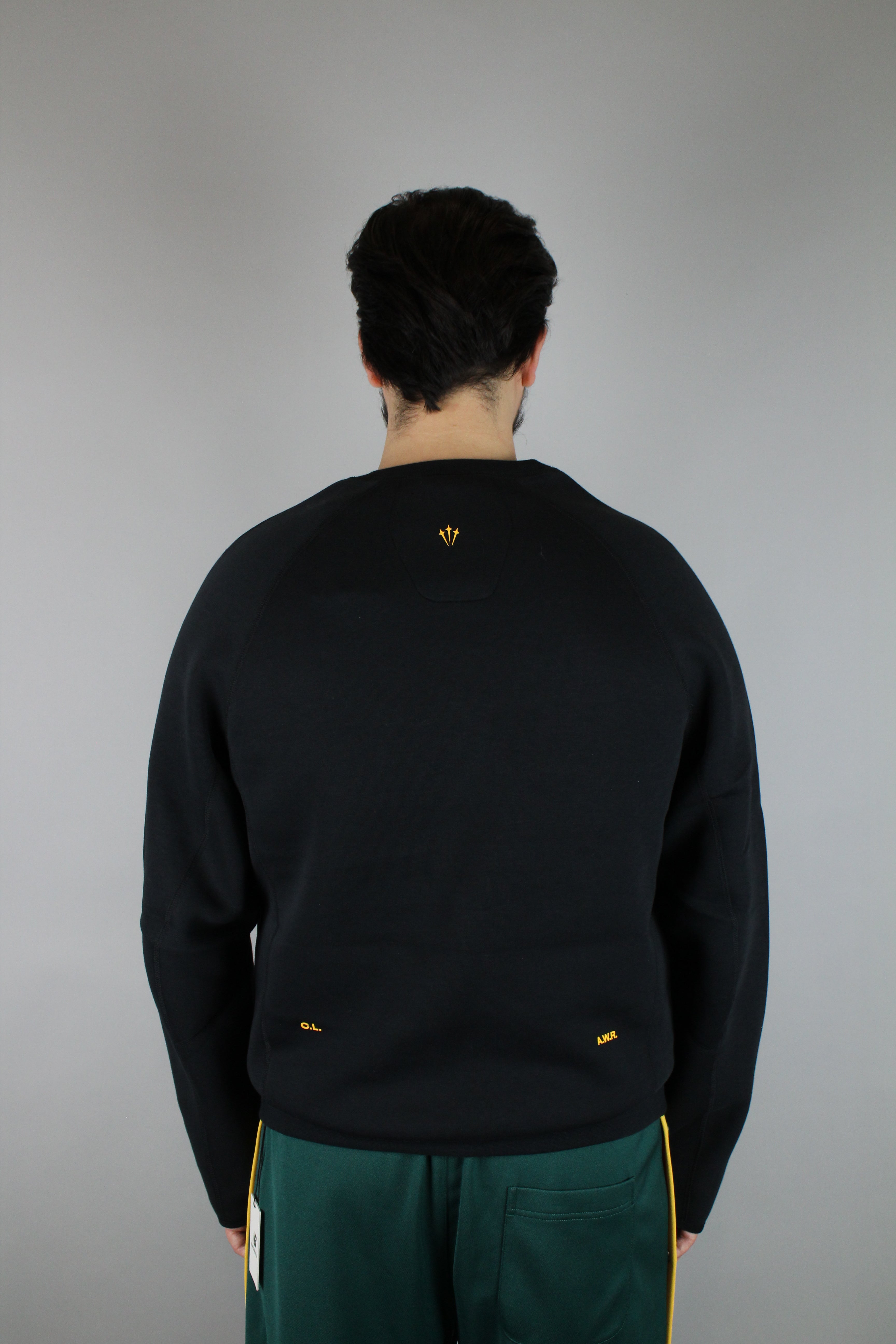 Nike x NOCTA Tech Fleece Crew (Asia Sizing) 'Black' - Size L (ARCHIVE)-8771892838730-The Attic