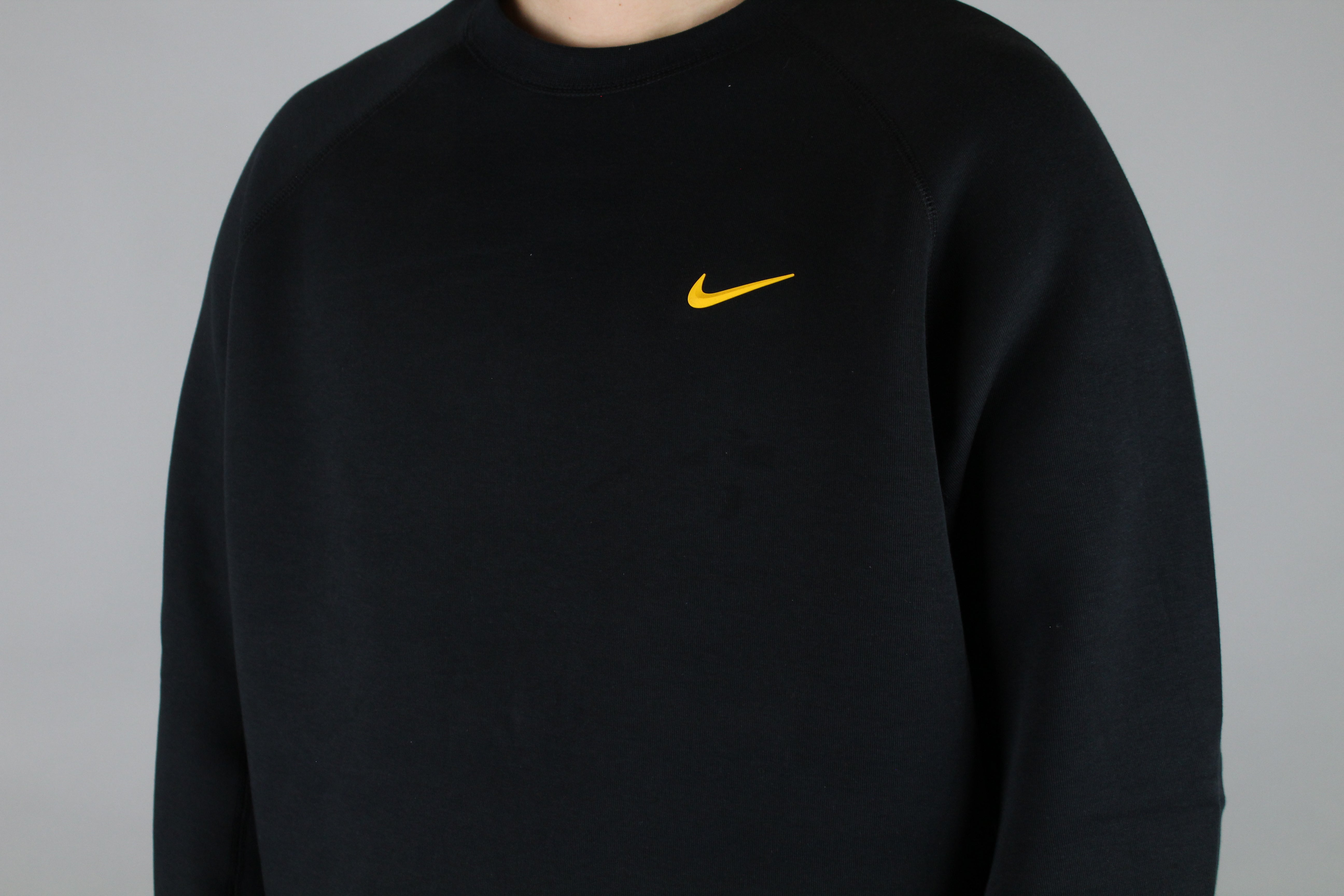 Nike x NOCTA Tech Fleece Crew (Asia Sizing) 'Black' - Size L (ARCHIVE)-8771892838730-The Attic