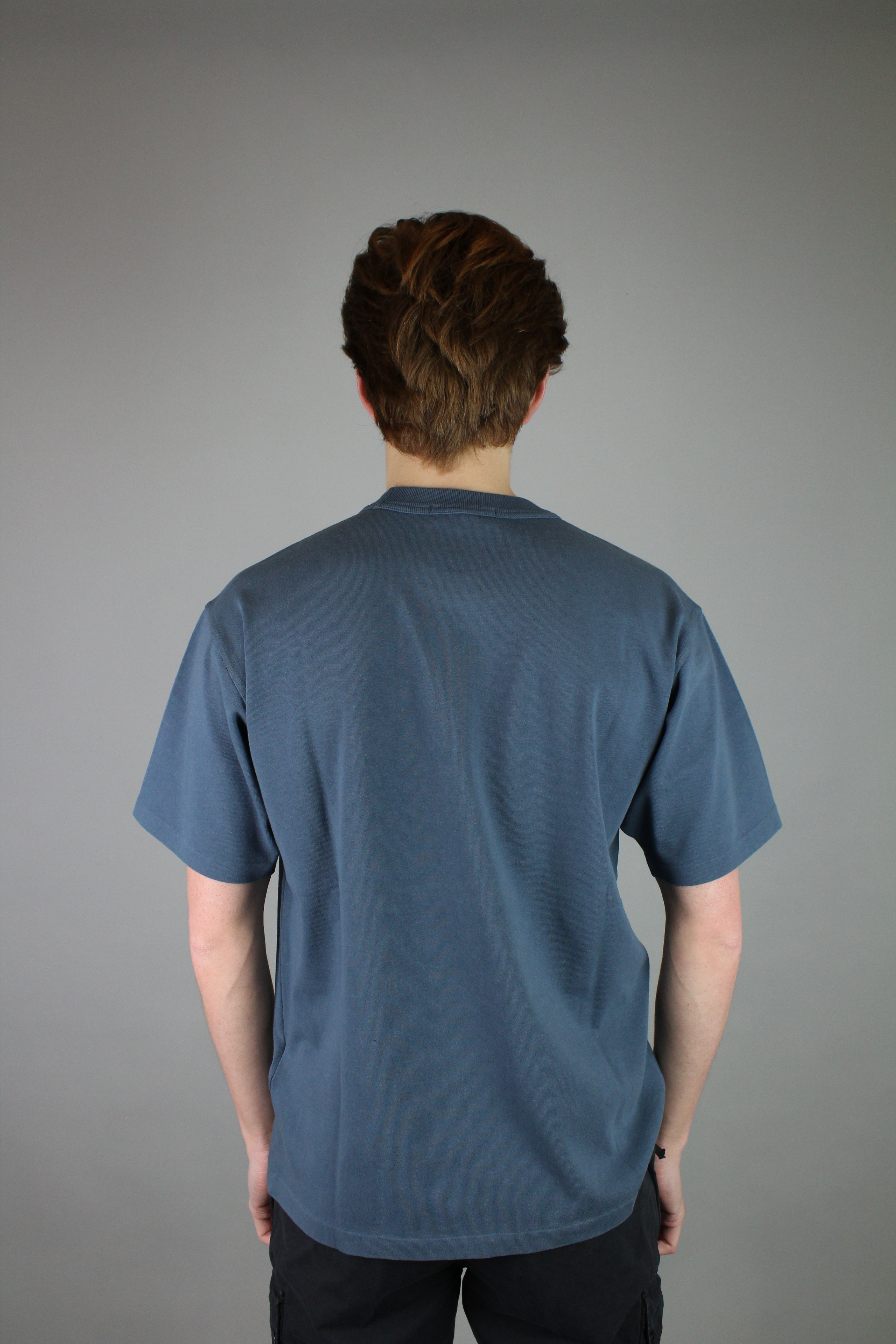 Stone Island Bonded T-shirt 'Dark Blue'-8747770937674-The Attic