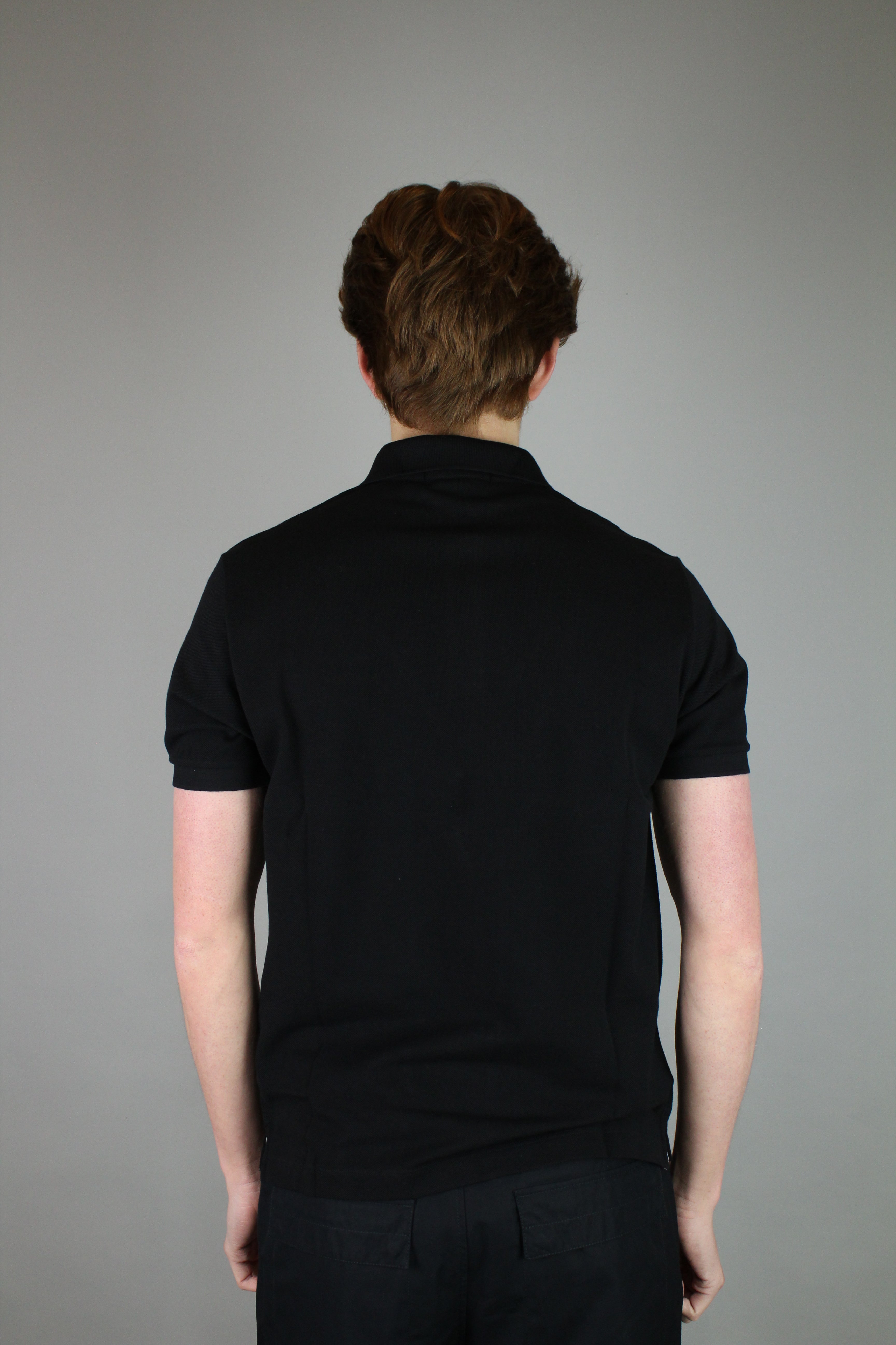 Stone Island Polo 'Black' (Regular Fit)-8747738431818-The Attic