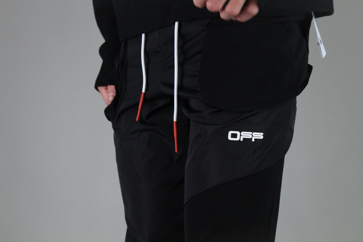 OFF-WHITE Active Technical Joggers 'Black/White' - Size Medium (ARCHIVE)-8771980525898-The Attic
