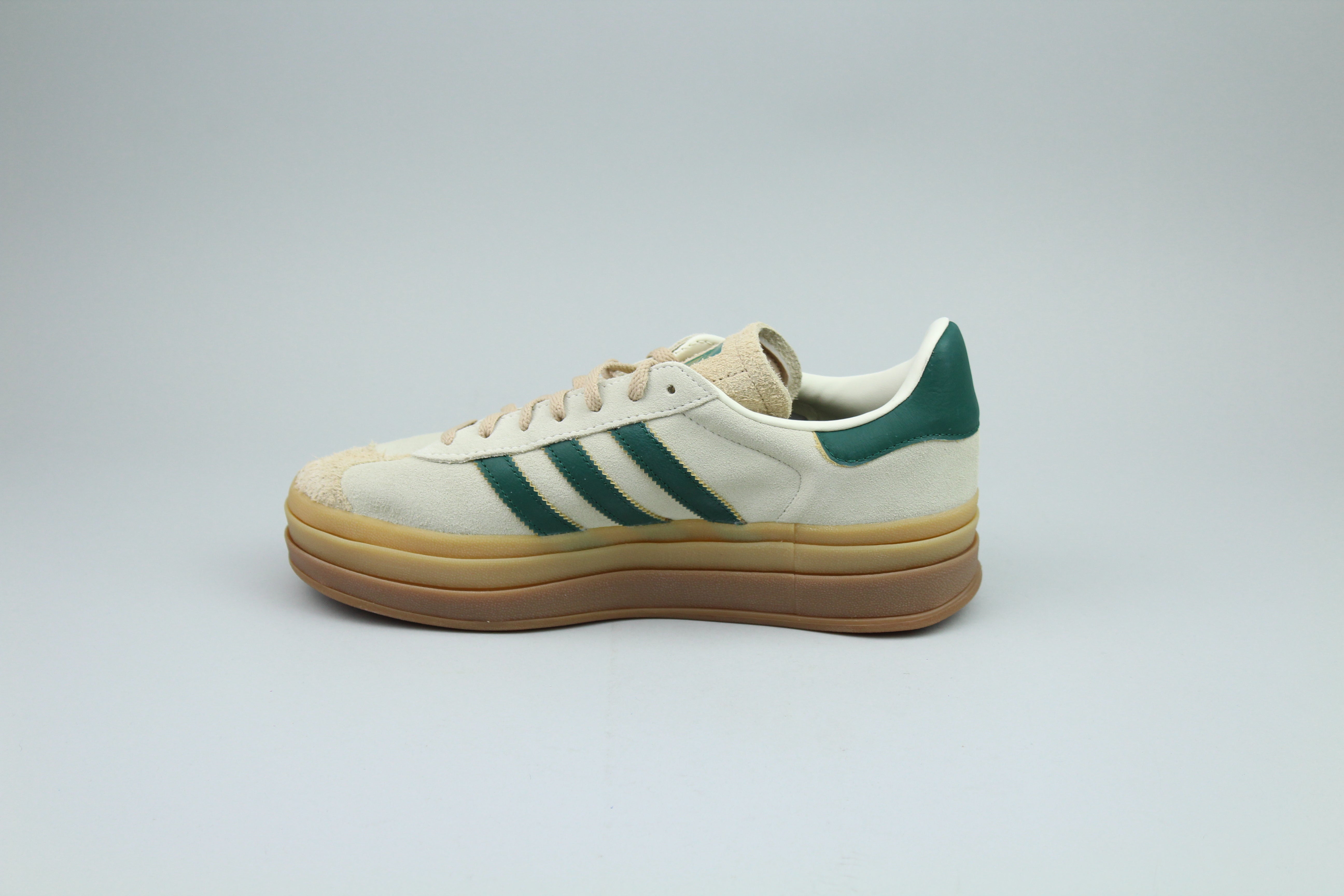 Adidas Gazelle Bold 'Cream Collegiate Green' (Women's)-9344569016650-The Attic