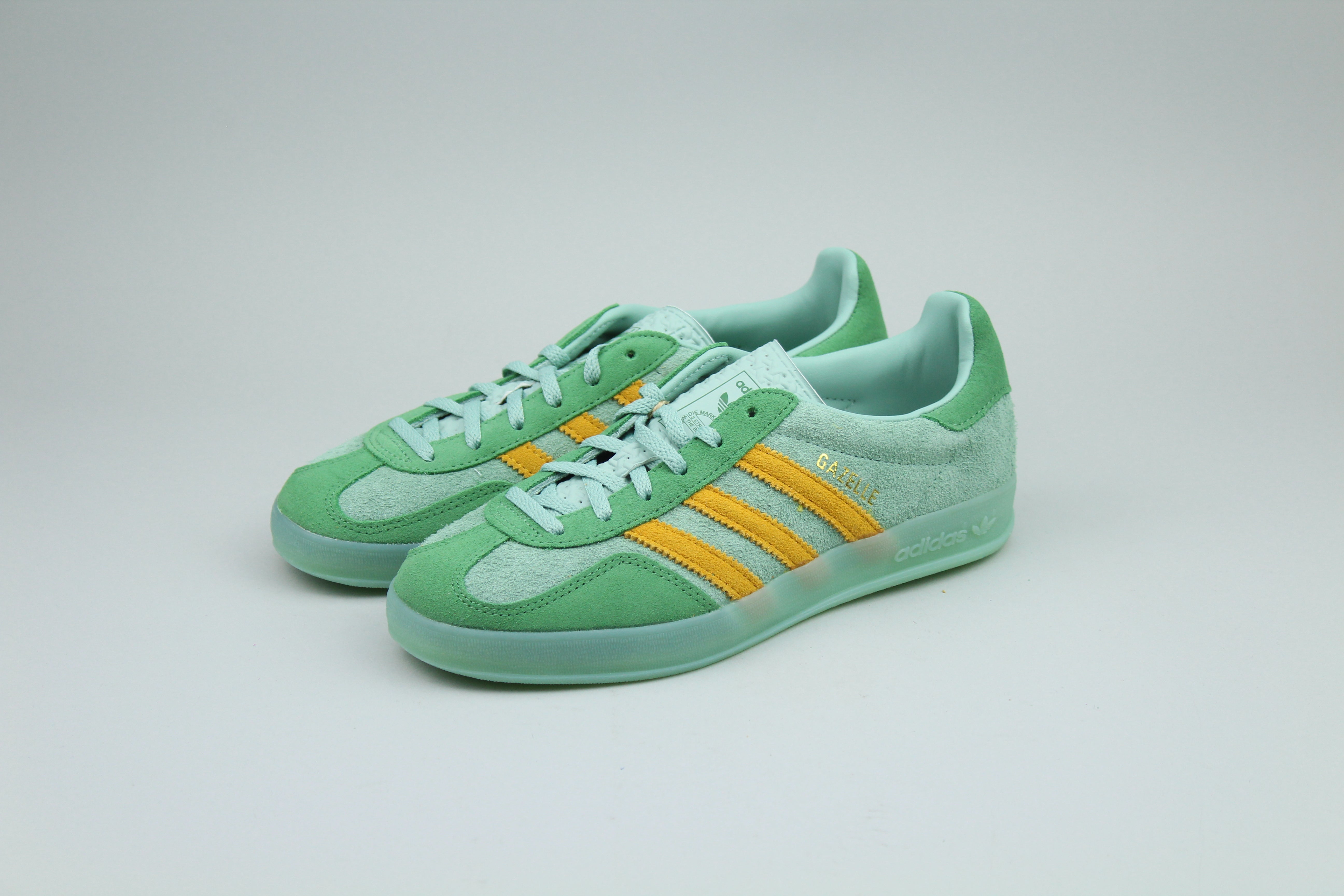 Adidas Gazelle Indoor 'Hazy Green' (Women's)-9344537887050-The Attic