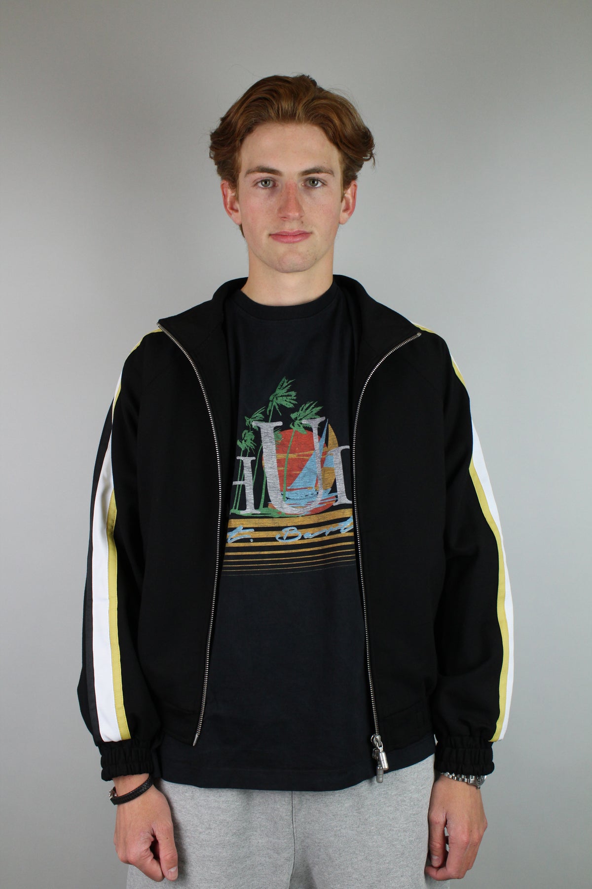 Rhude Traxedo Jacket 'Black'-9363387646282-The Attic