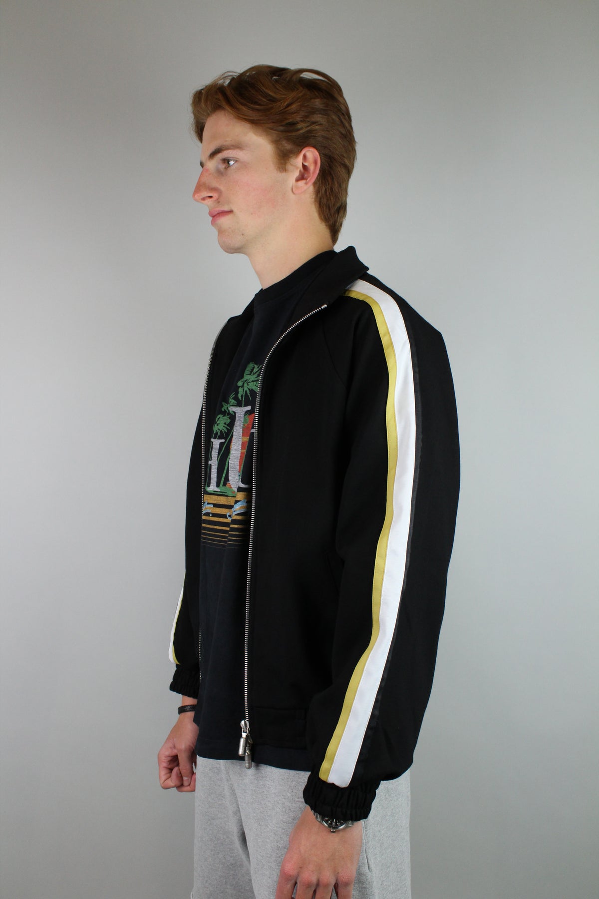 Rhude Traxedo Jacket 'Black'-9363387646282-The Attic