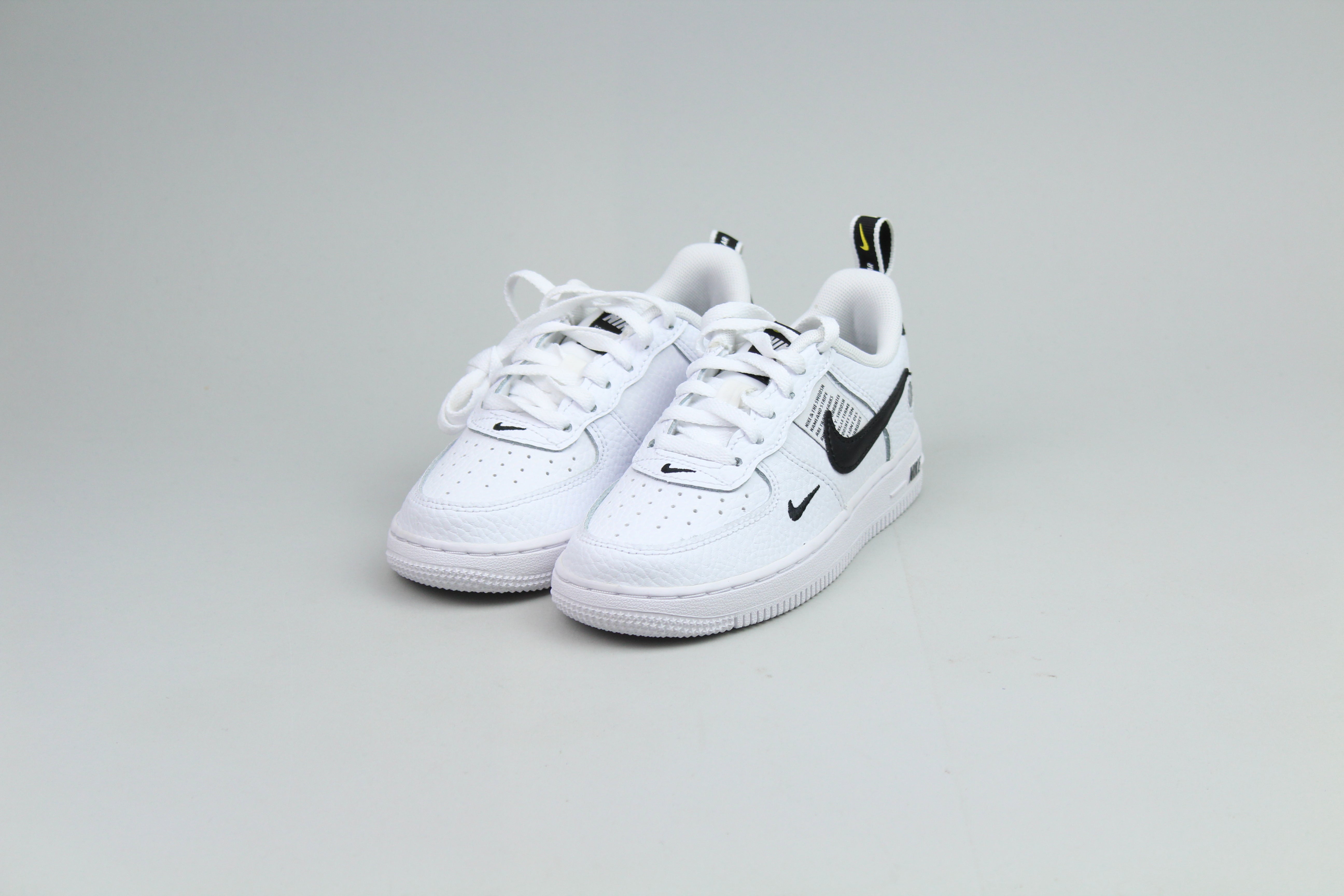 Nike Air Force 1 Low Utility White Black (PS) - Size 28.5 (ARCHIVE)-9376640008522-The Attic