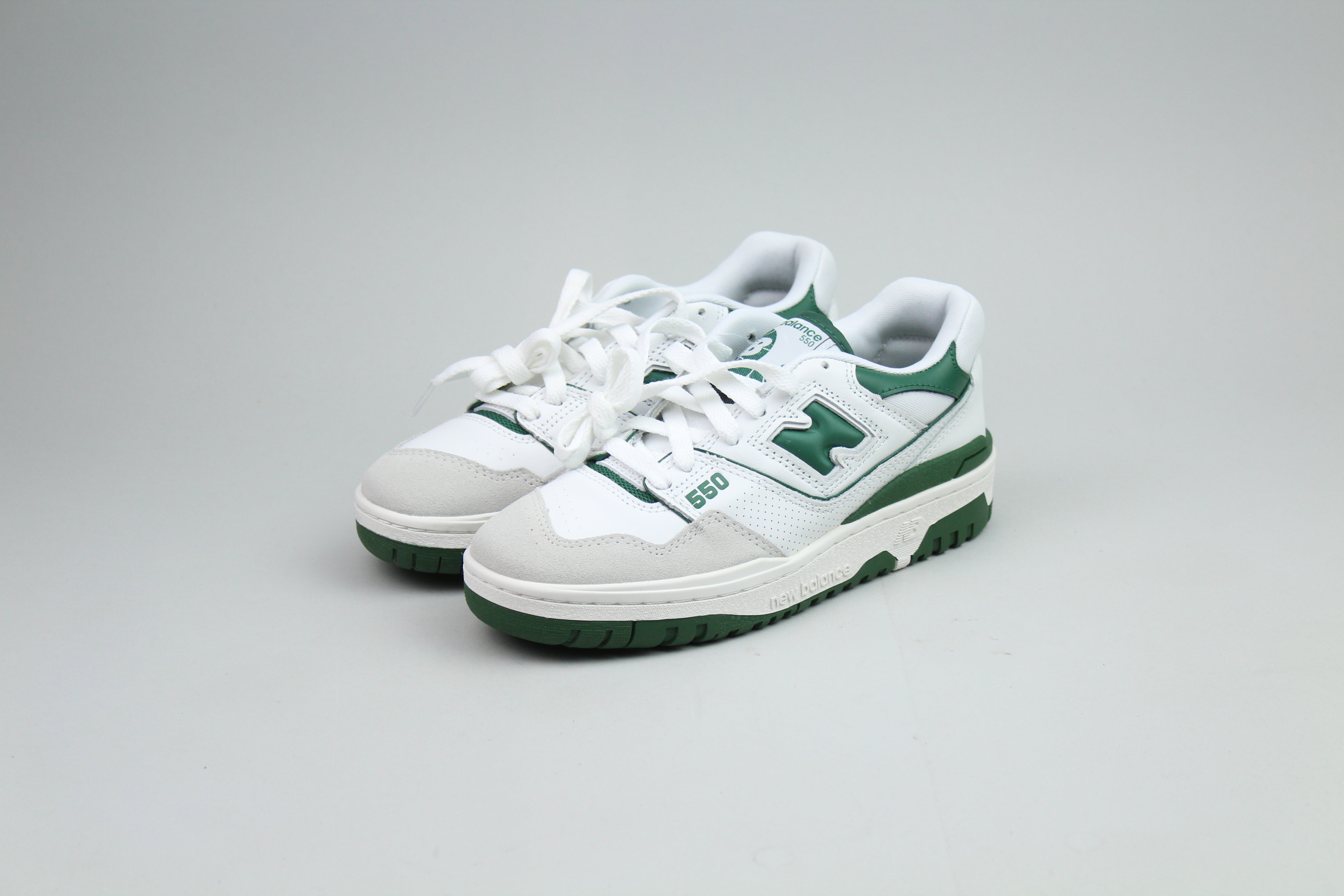 New Balance 550 White/Green - Size 37 (ARCHIVE)-9376629883210-The Attic