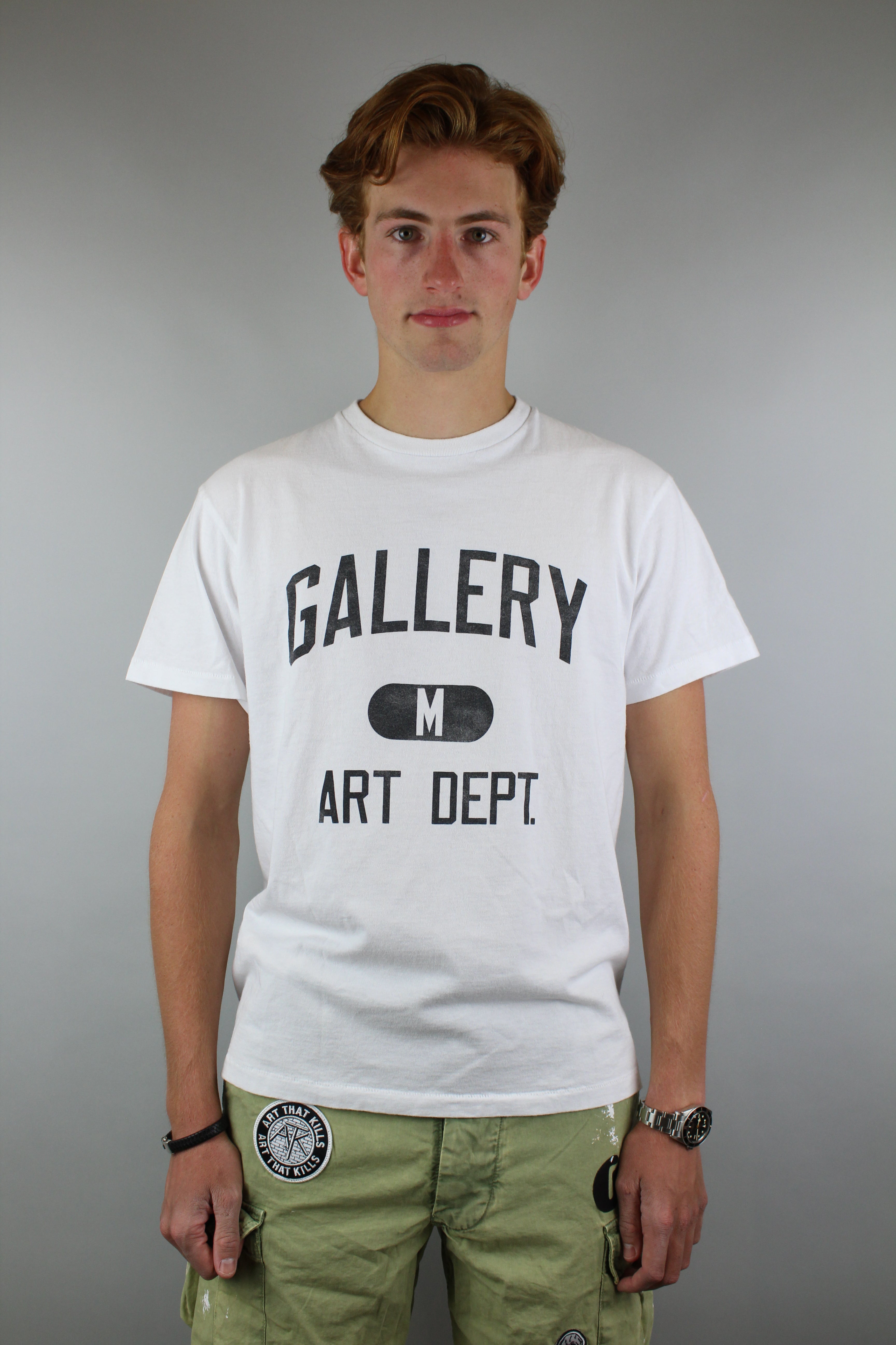 Gallery Dept. DEPT T-shirt 'White'-9453913178442-The Attic