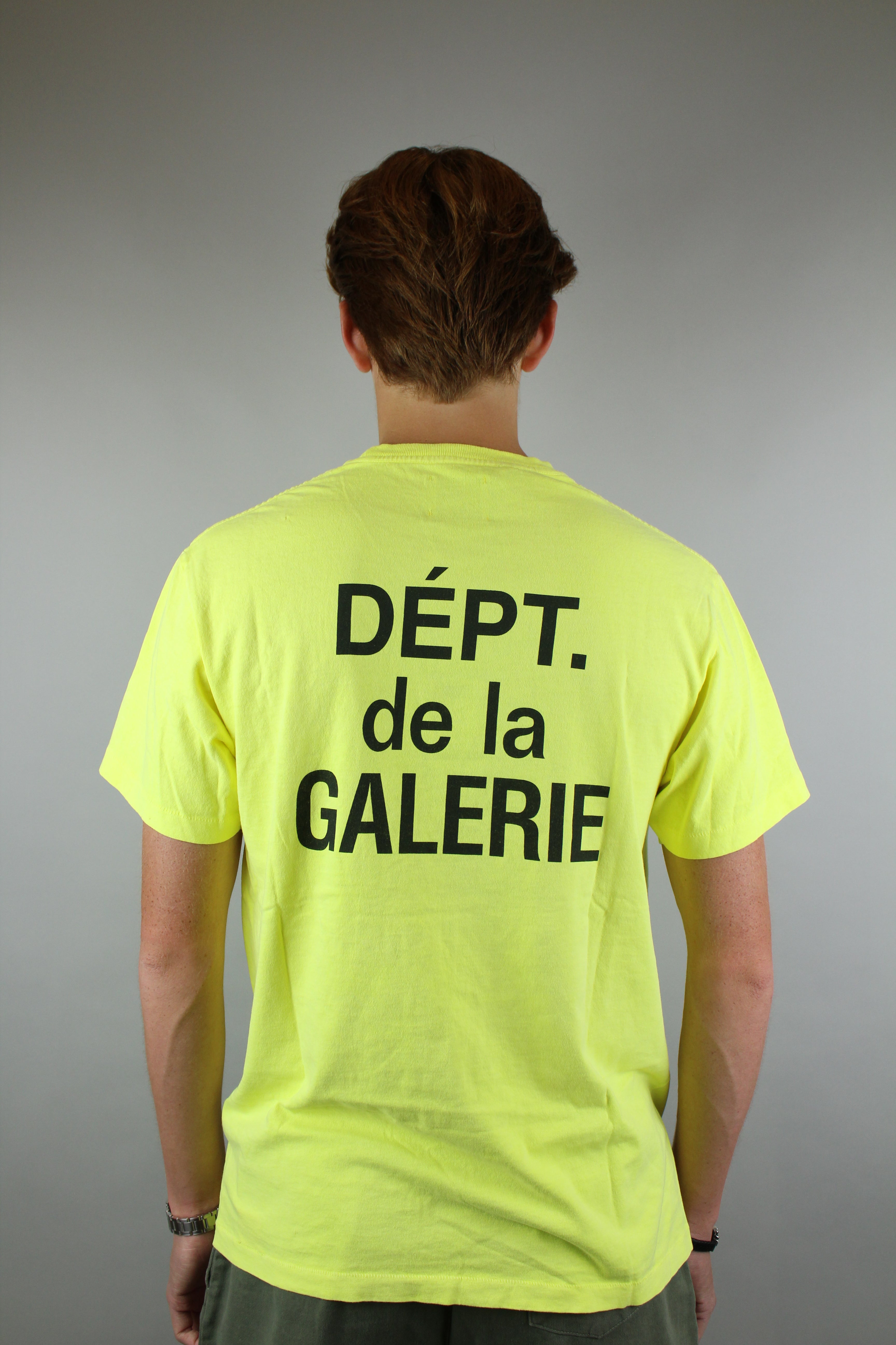 Gallery Dept. French Tee 'Flo Yellow'-9454056112458-The Attic