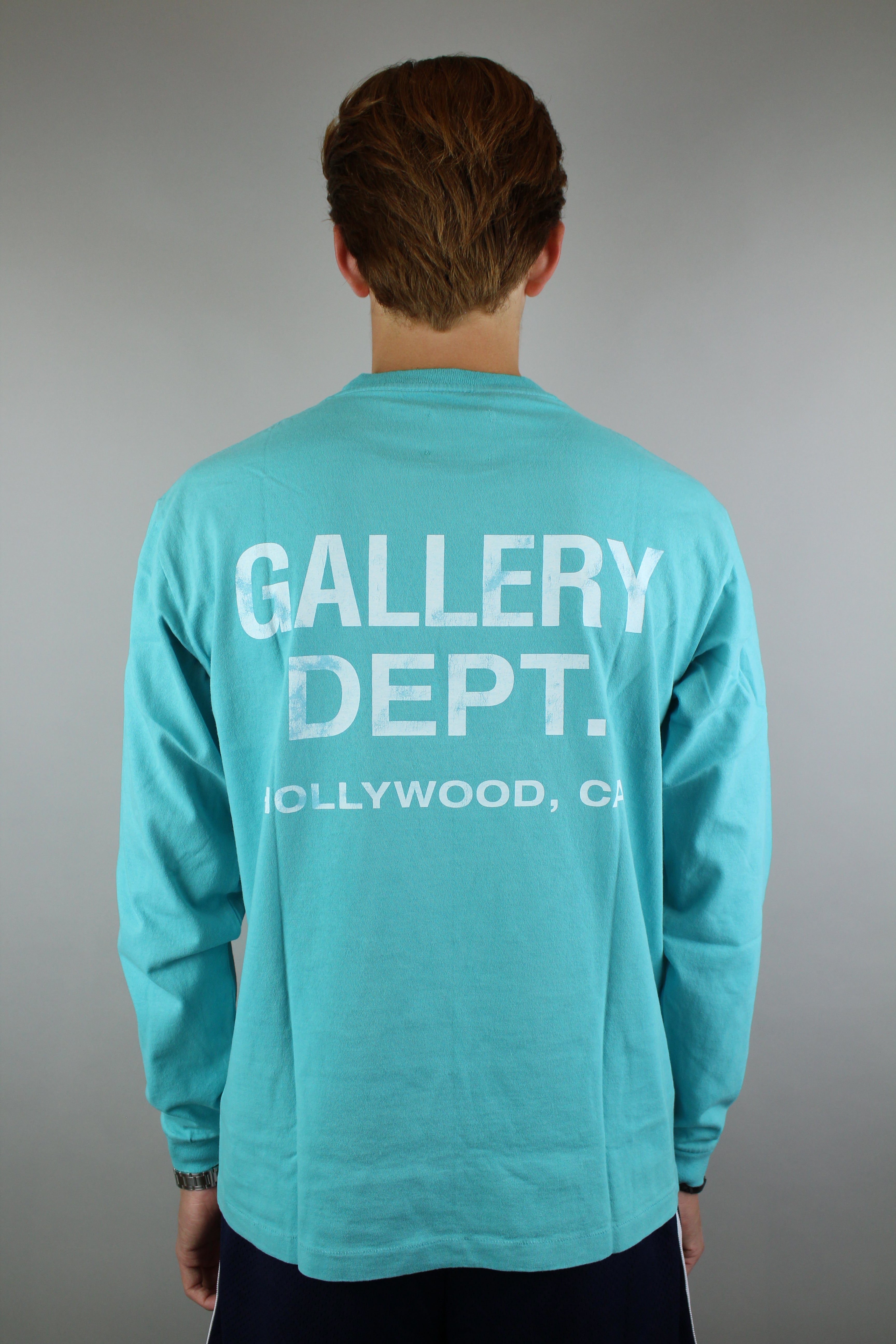Gallery Dept. Souvenir Longsleeve 'Teal'-9464585617738-The Attic