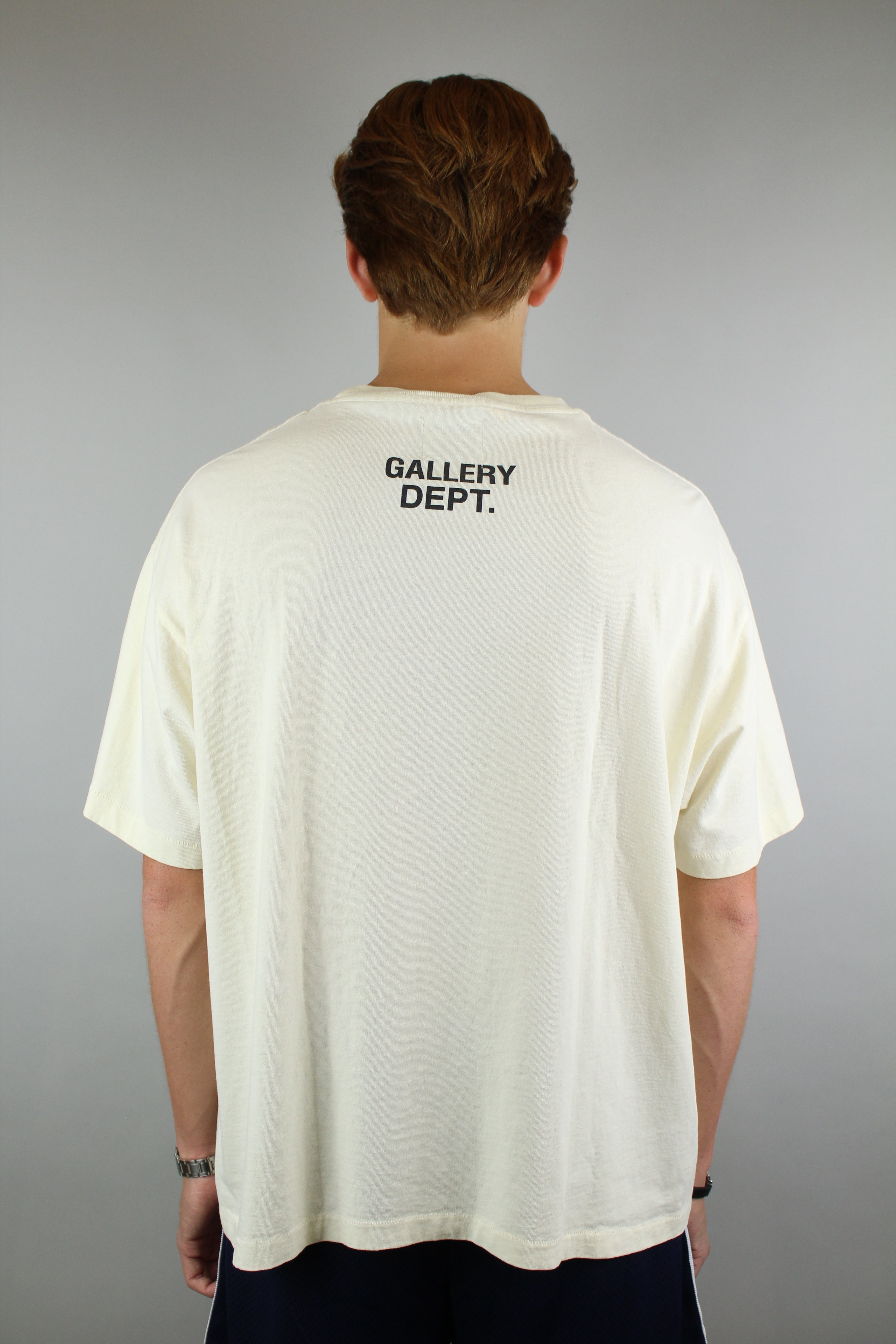 Gallery Dept. Stop Being Racist T-shirt 'Cream'-9466175914314-The Attic