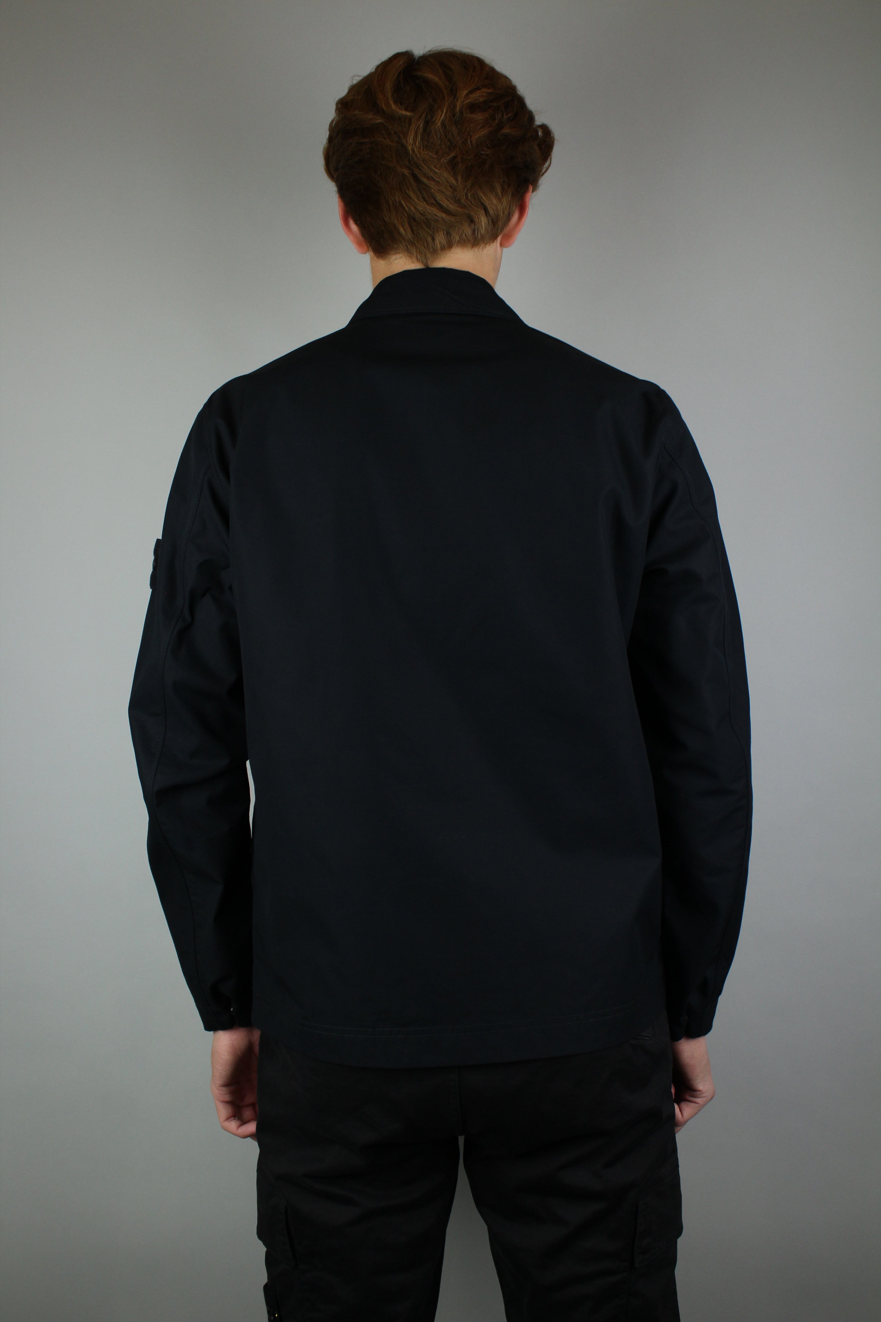 Stone Island Ghost Overshirt Jacket 'Black'-9517051969866-The Attic