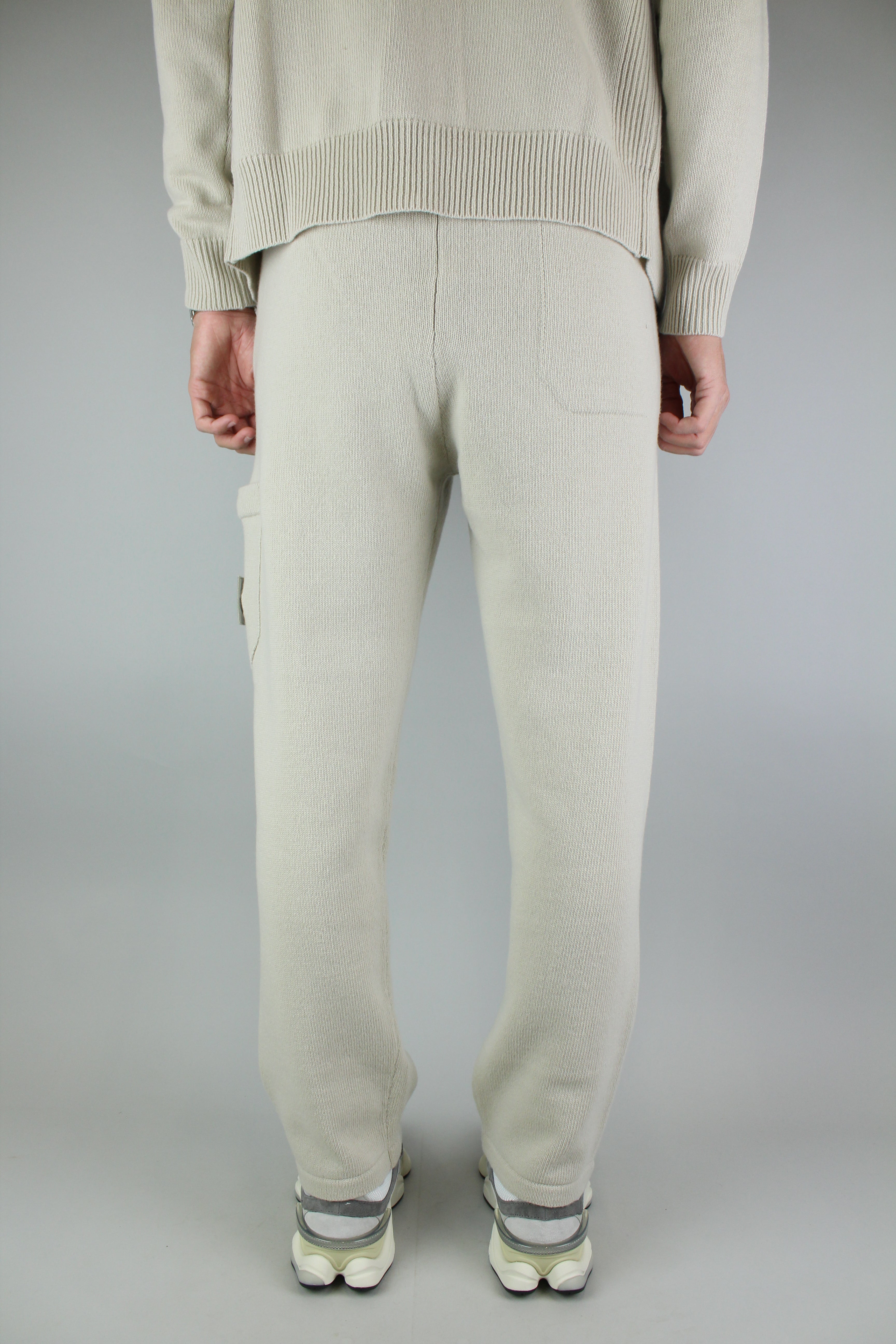 Stone Island Wool Ghost Cargo Jogger 'Beige'-9516124995914-The Attic