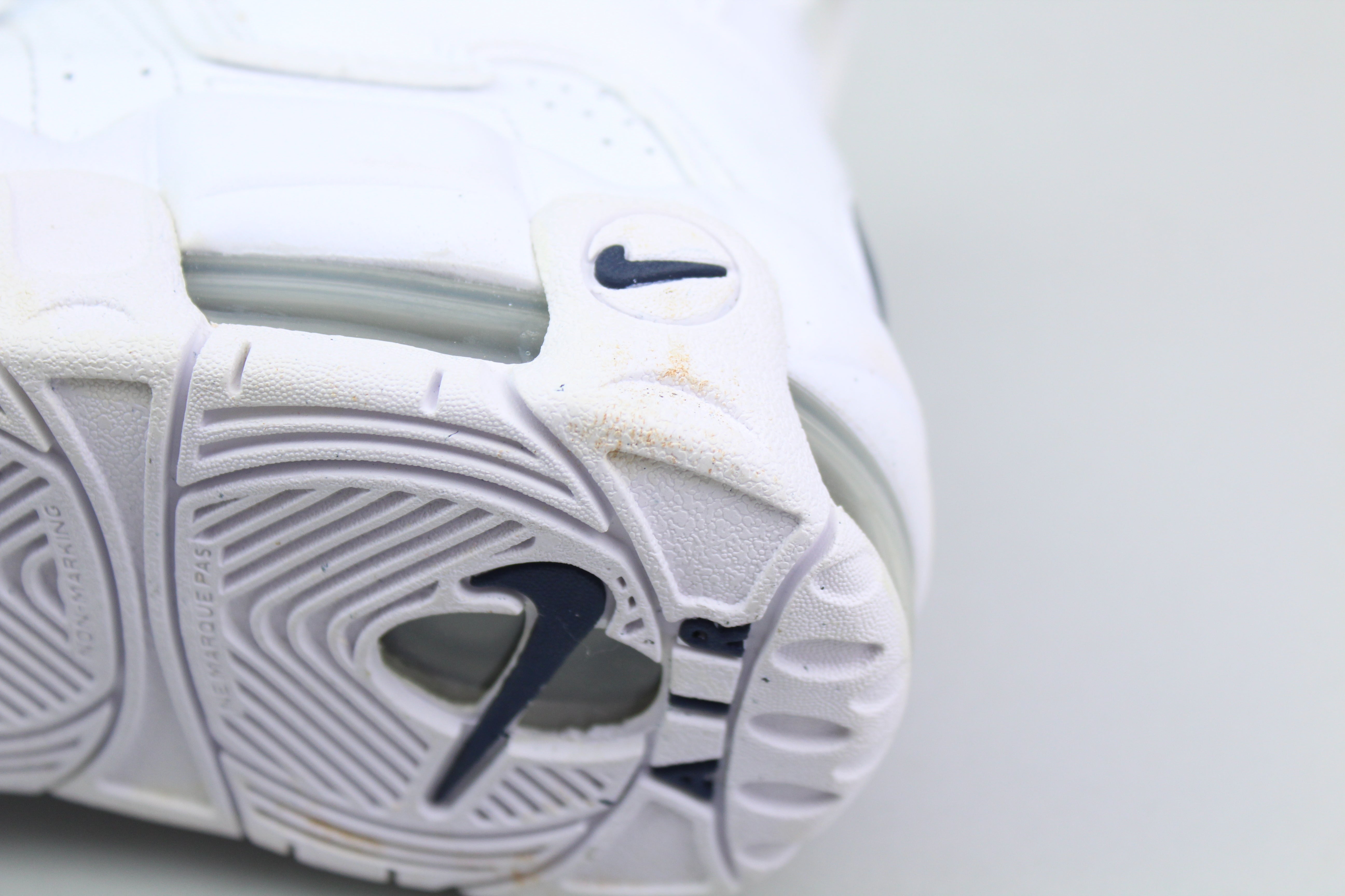 Nike Air More Uptempo Triple White (2021) (GS) - Size 38.5 (ARCHIVE)-9518078427466-The Attic