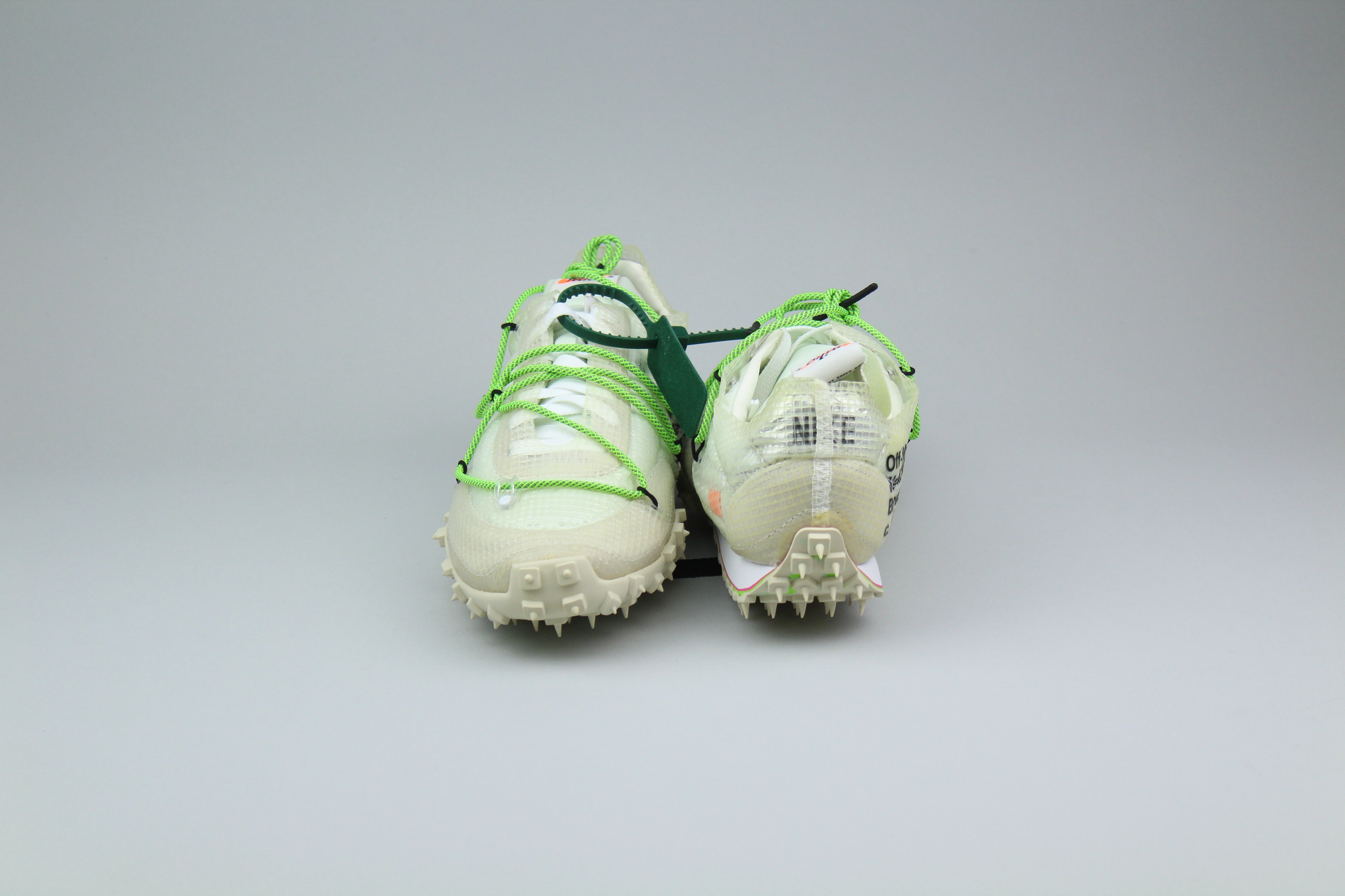 Off-White X Nike Waffle Racer SP 'White' - Size 42 (ARCHIVE)-9520181576010-The Attic