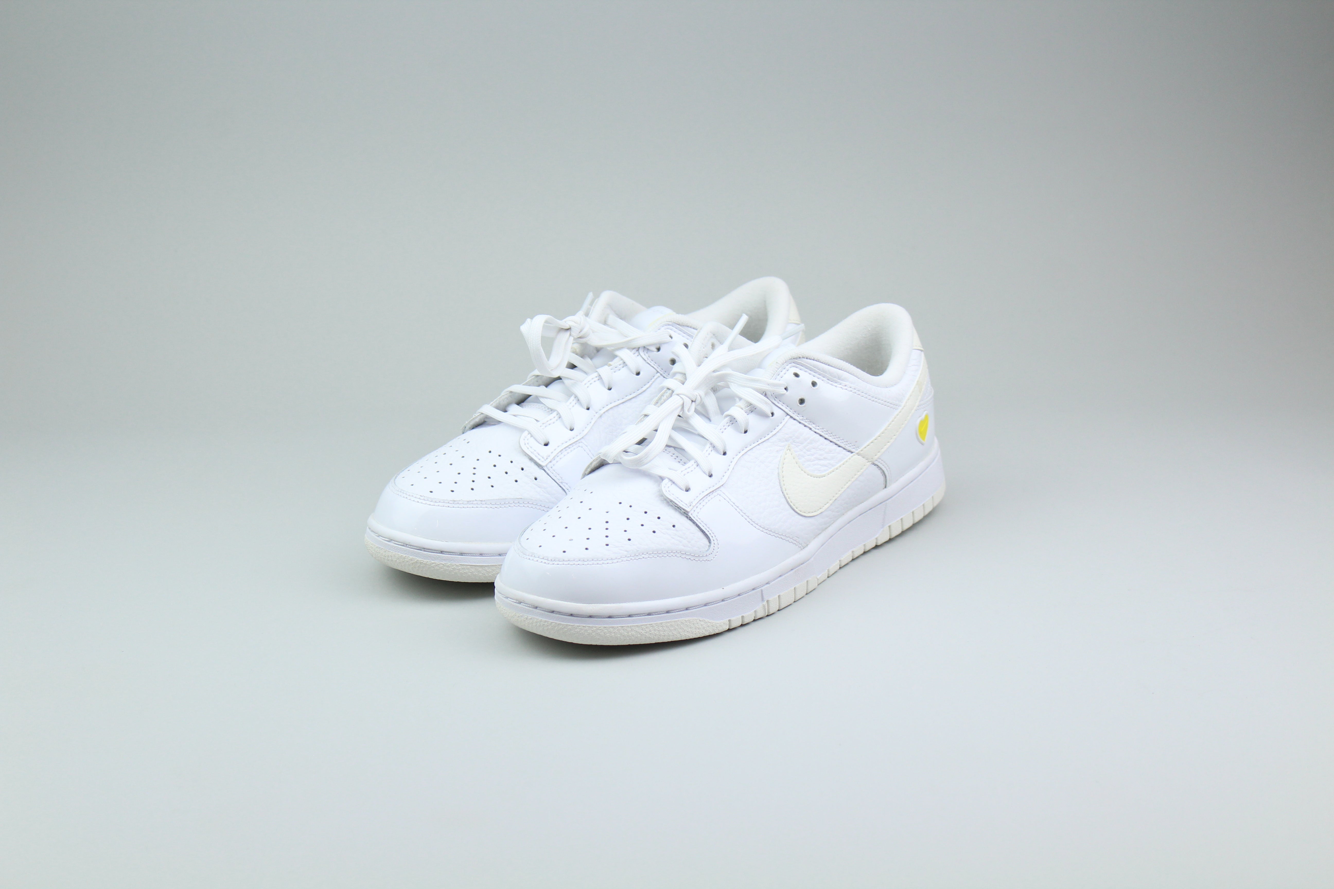 Nike Dunk Low Yellow Heart 'White' (Women's) - Size 44 (ARCHIVE)-9520201990474-The Attic