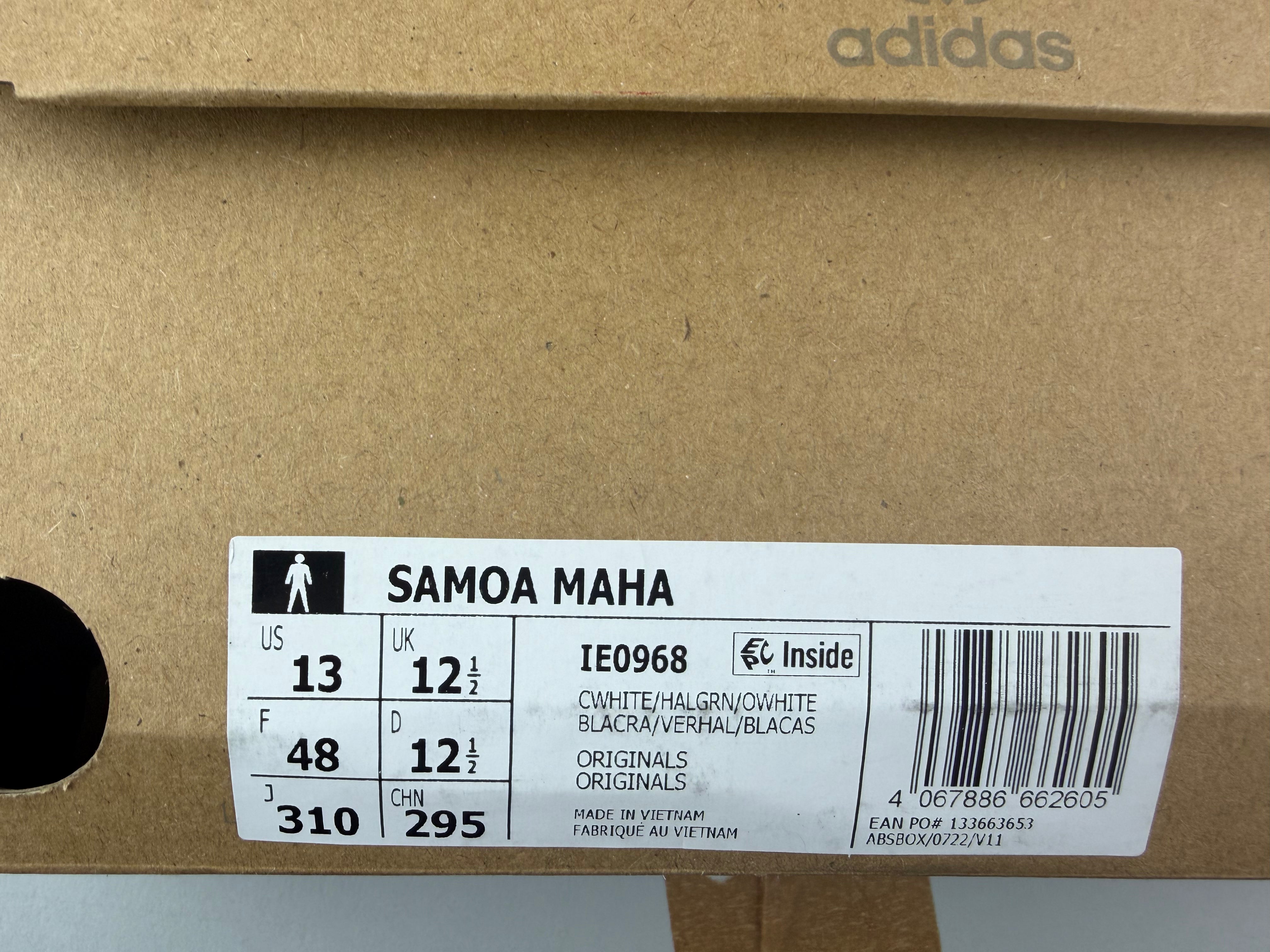 Adidas Samoa x Maha ‘Jade’ - Size 48 (ARCHIVE)