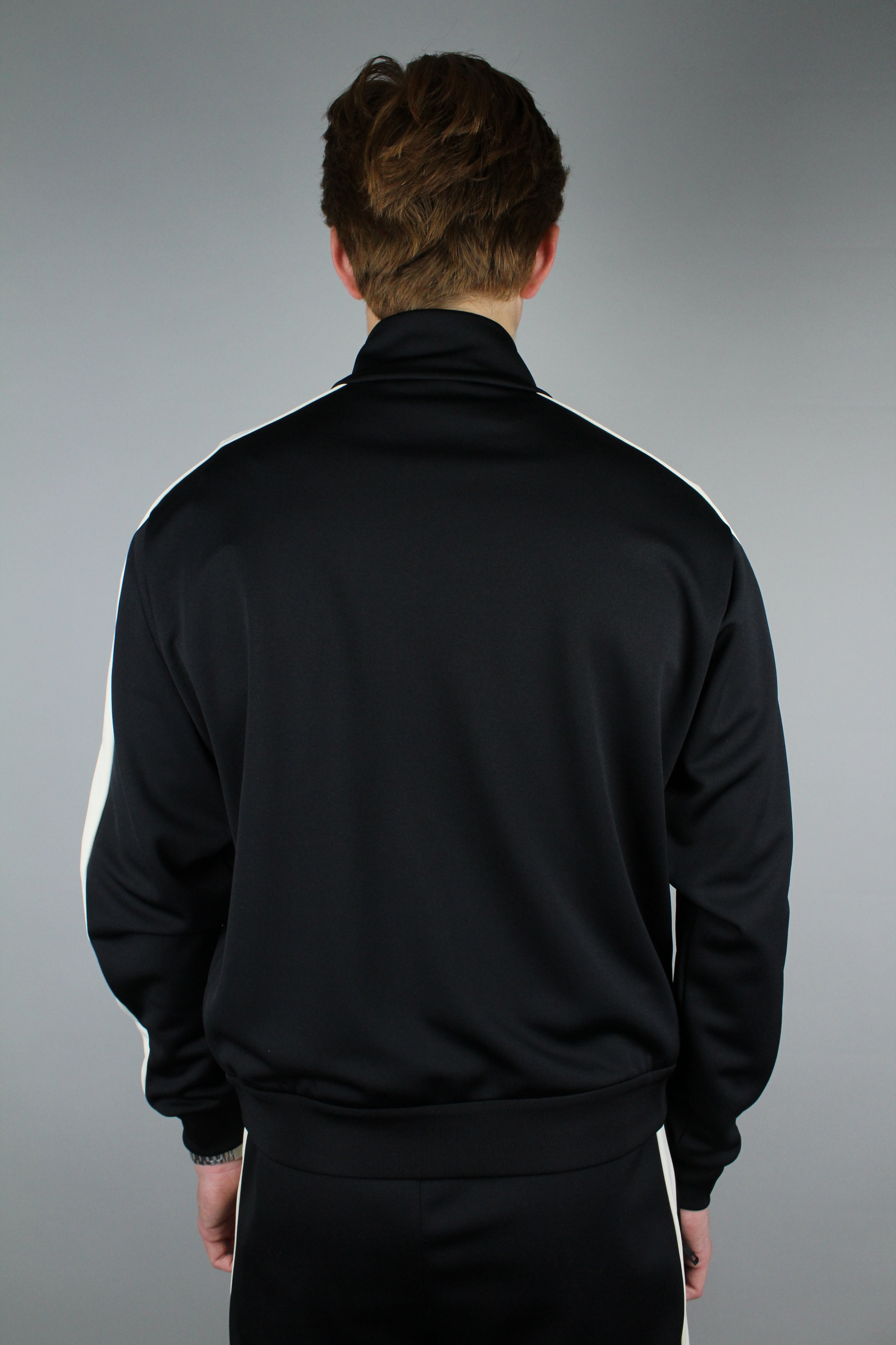 Moncler Zip Up Cardigan (Black)-8474734231882-The Attic