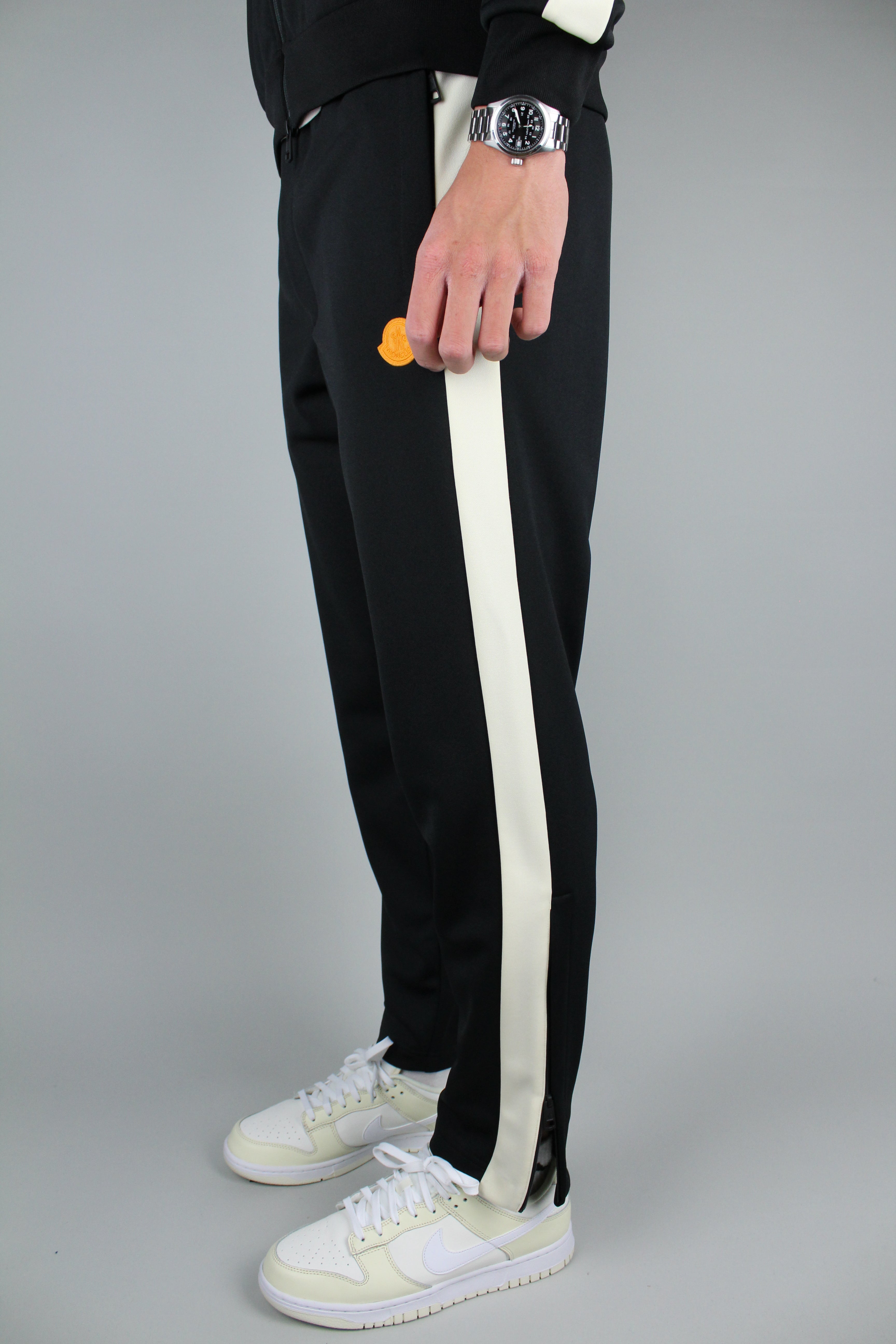 Moncler Trackpants (Black)-8474747830602-The Attic