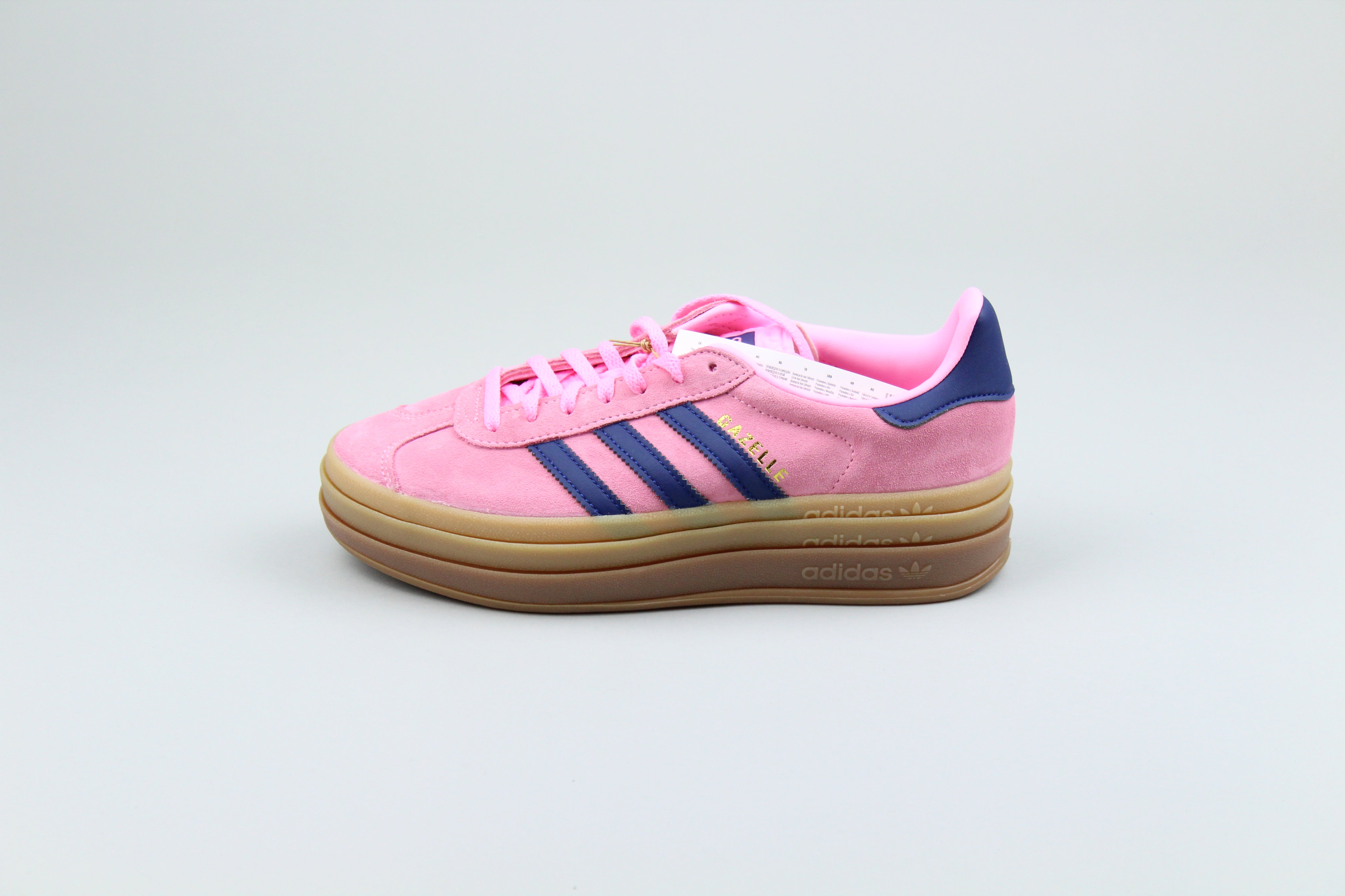 Adidas Gazelle Bold 'Pink Glow' (Womens)-8533273772362-The Attic
