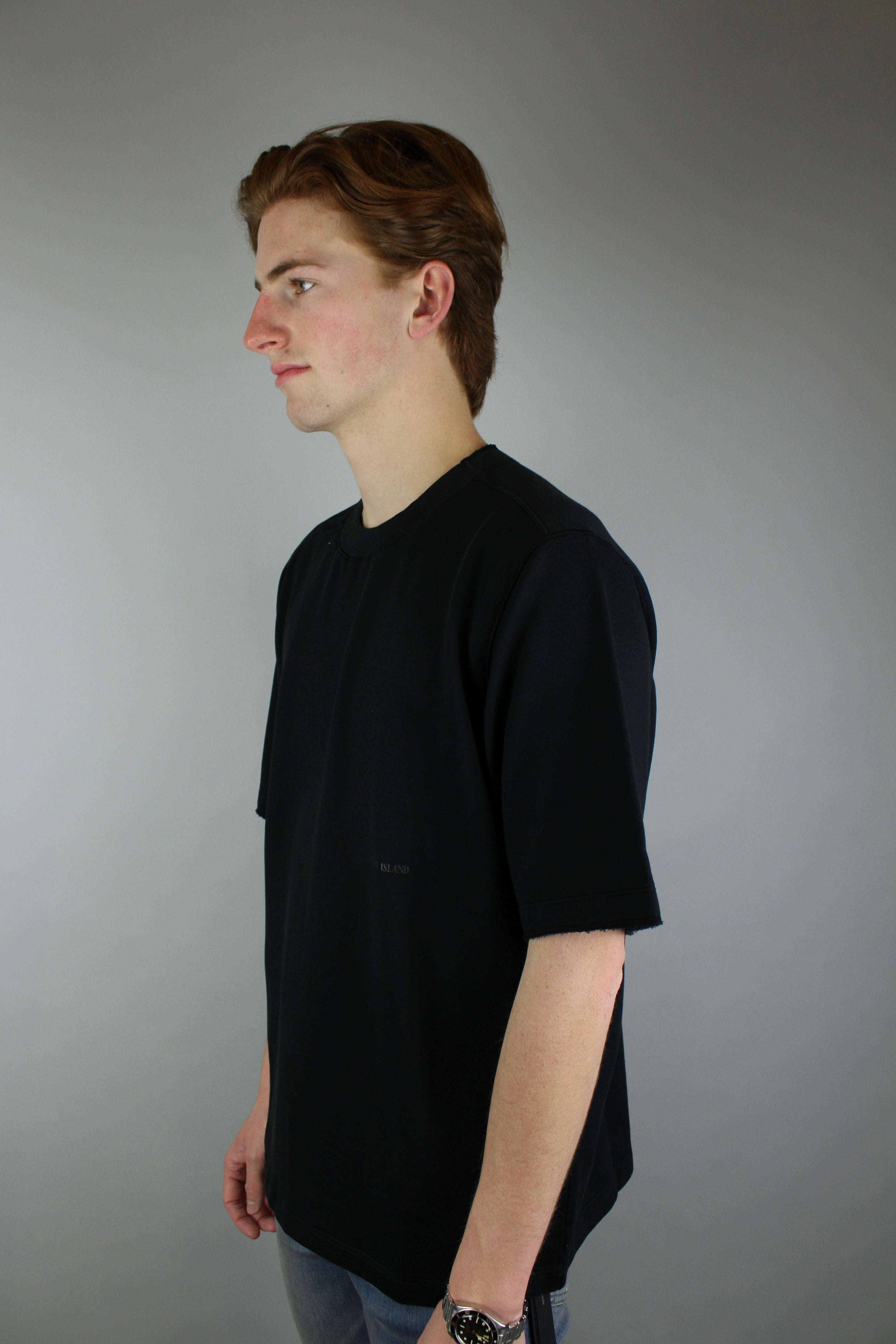 Stone Island Ghost T-Shirt 'Black'-8747684593994-The Attic