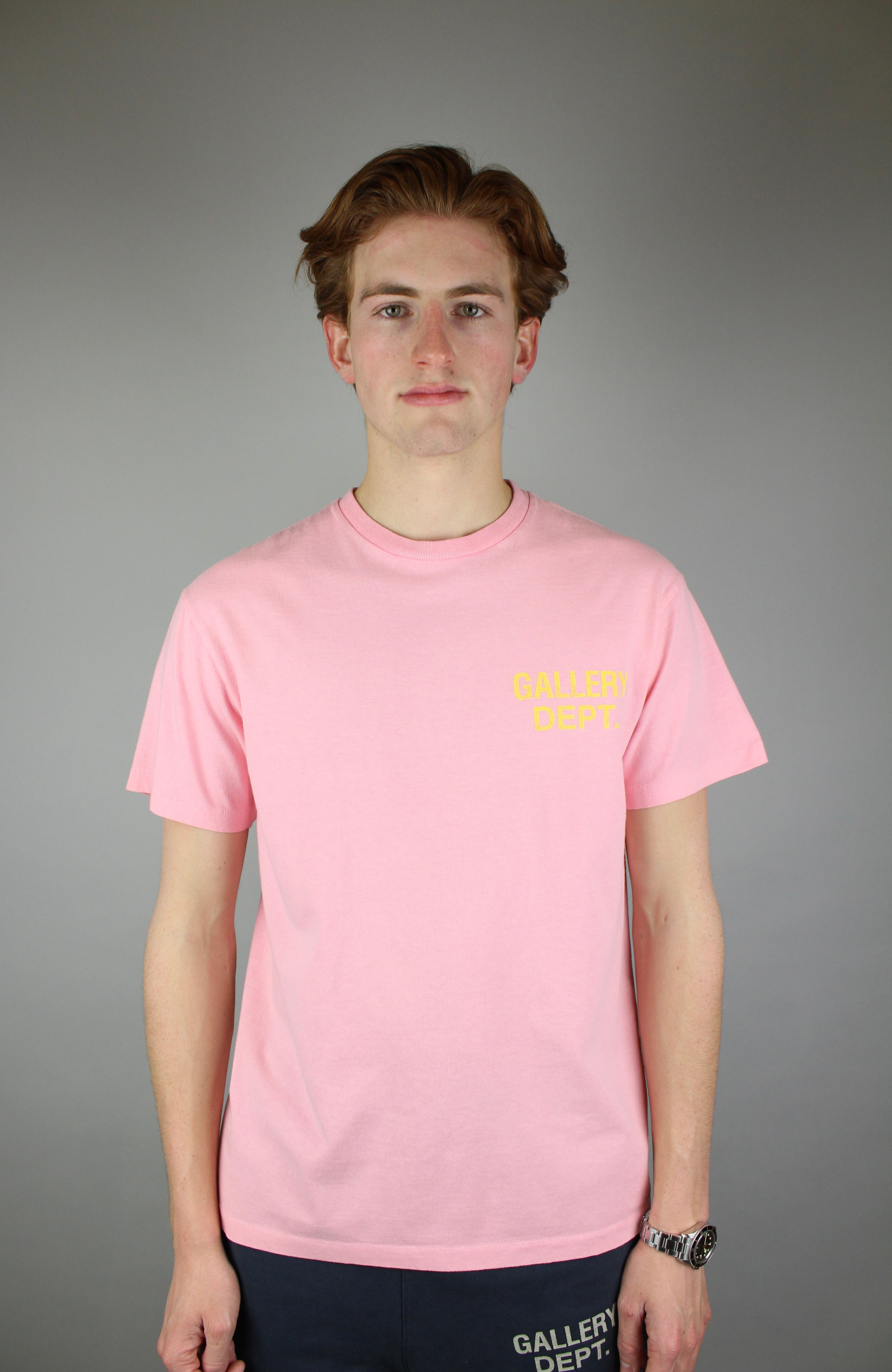 Gallery Dept. Souvenir Tee 'Candy Pink'-9621123924298-The Attic
