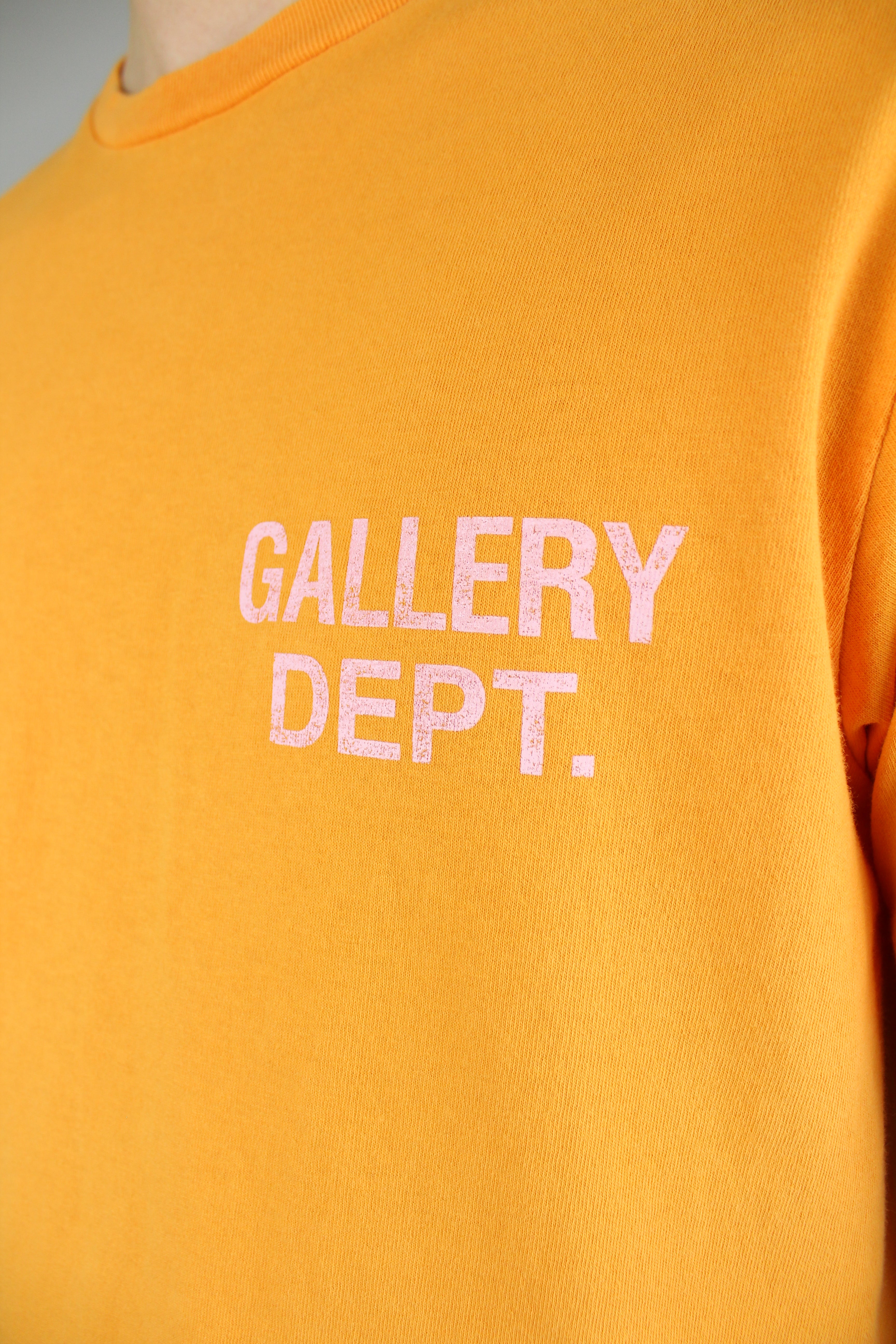 Gallery Dept. Souvenir Tee 'Bright Orange'-9621140013386-The Attic