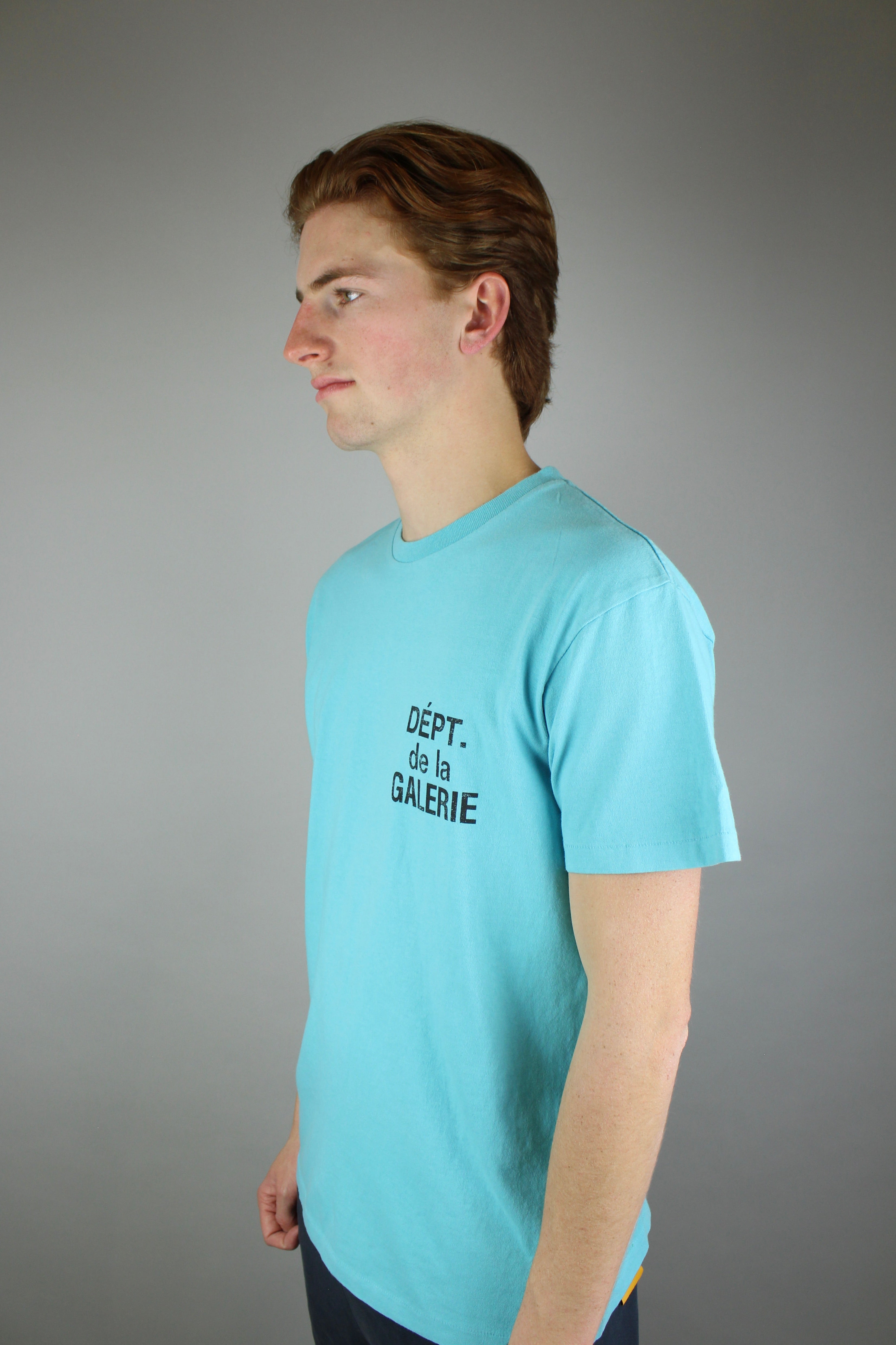 Gallery Dept. French Tee 'Light Teal'-9621150990666-The Attic