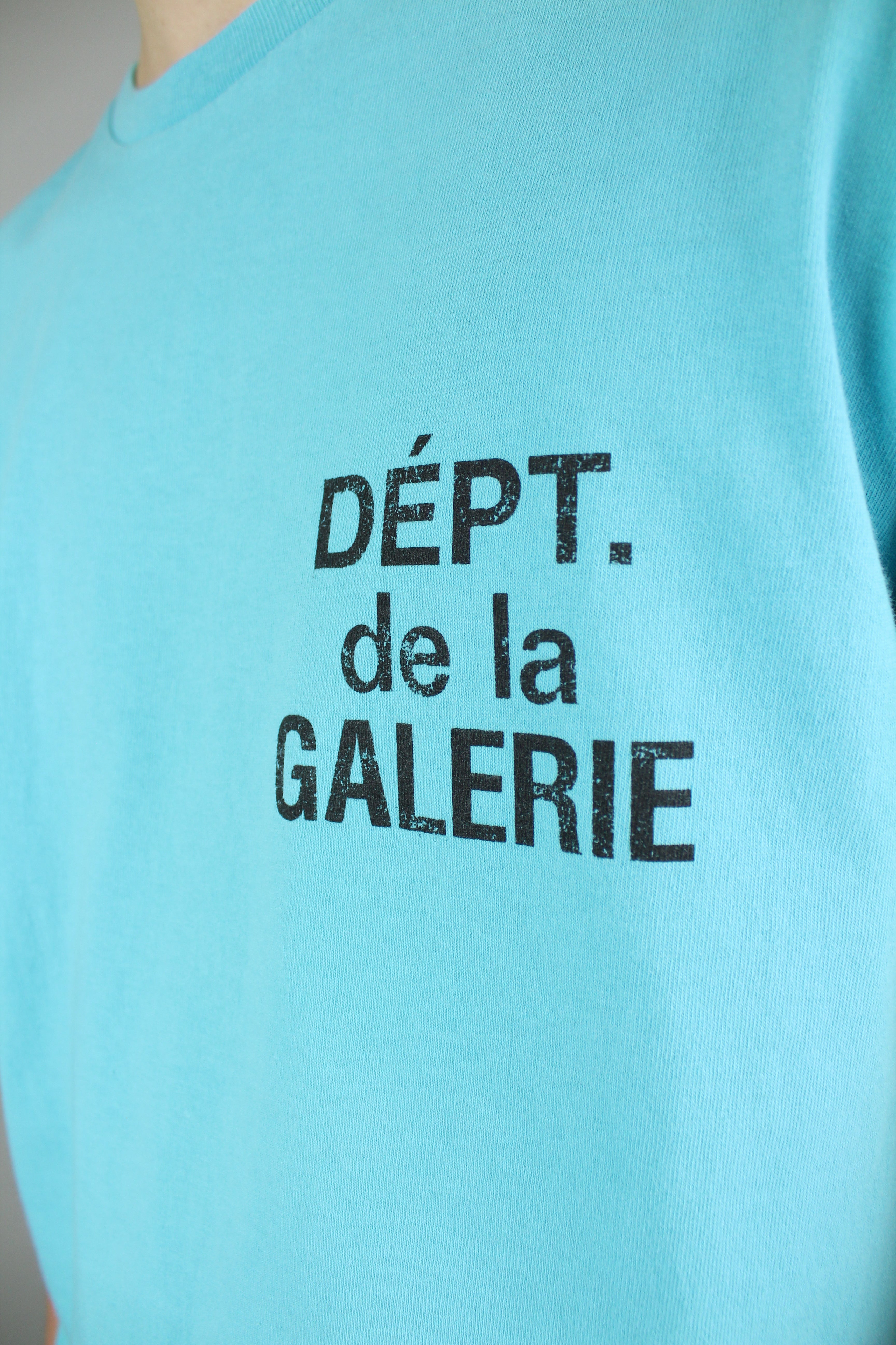 Gallery Dept. French Tee 'Light Teal'-9621150990666-The Attic