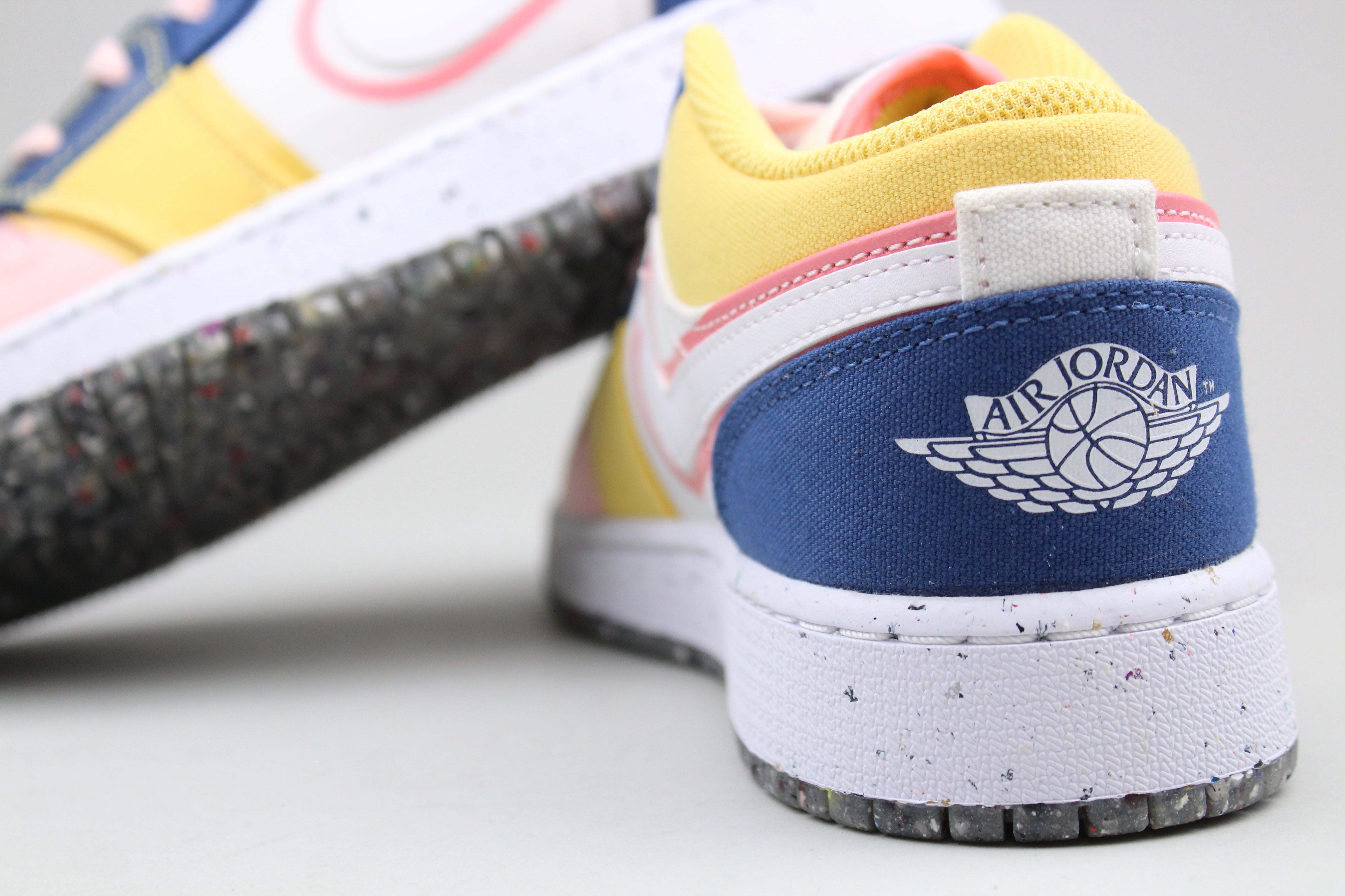 Jordan 1 Low 'Multi Canvas' (GS)-8660382974282-The Attic