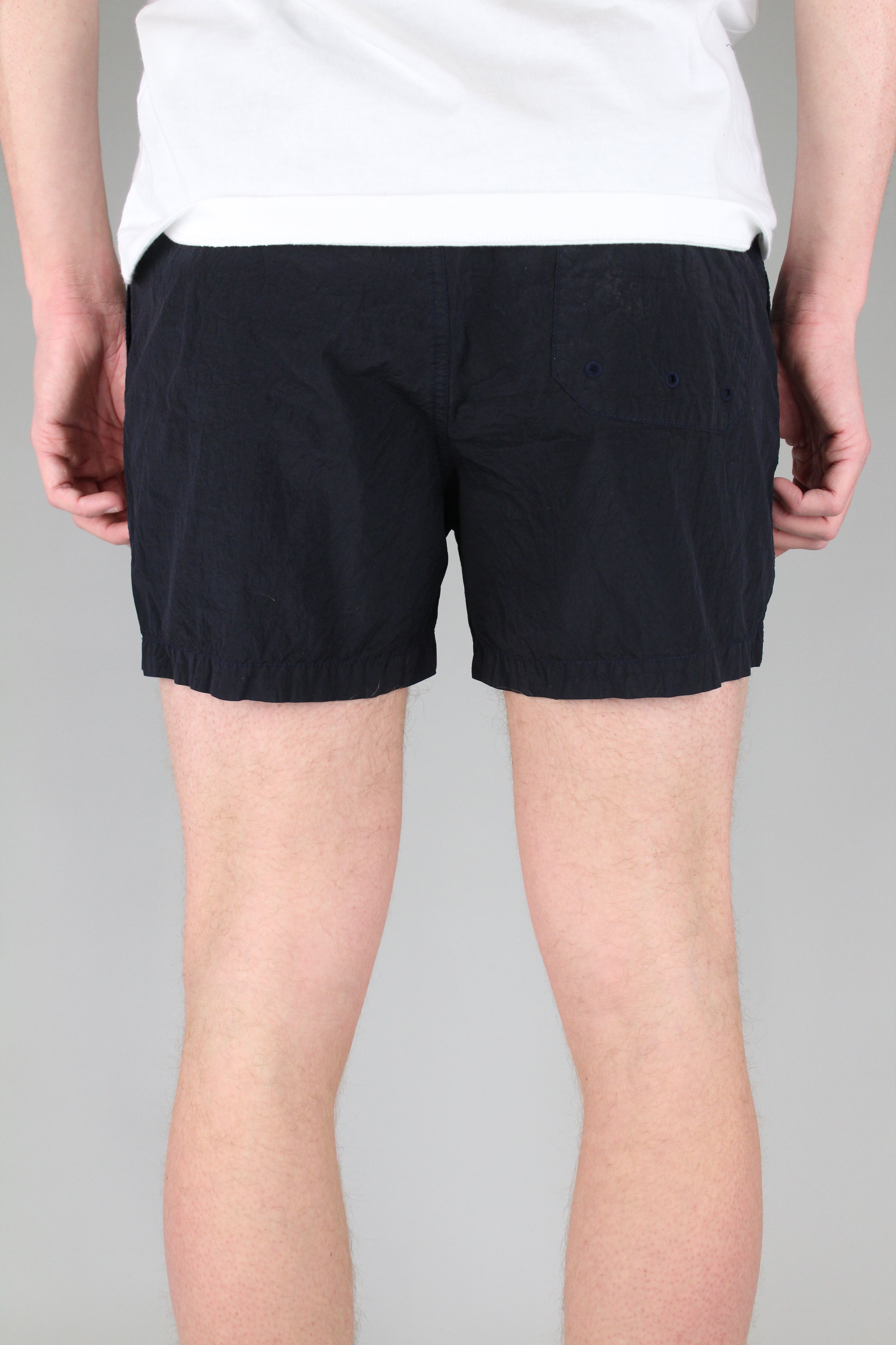 Stone Island Compass Logo Swim Shorts 'Dark Blue'-8747860459850-The Attic