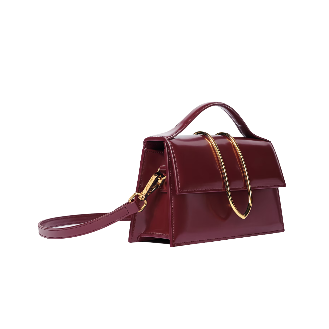 Jacquemus La Croisière Grand Bambino 'Burgundy'