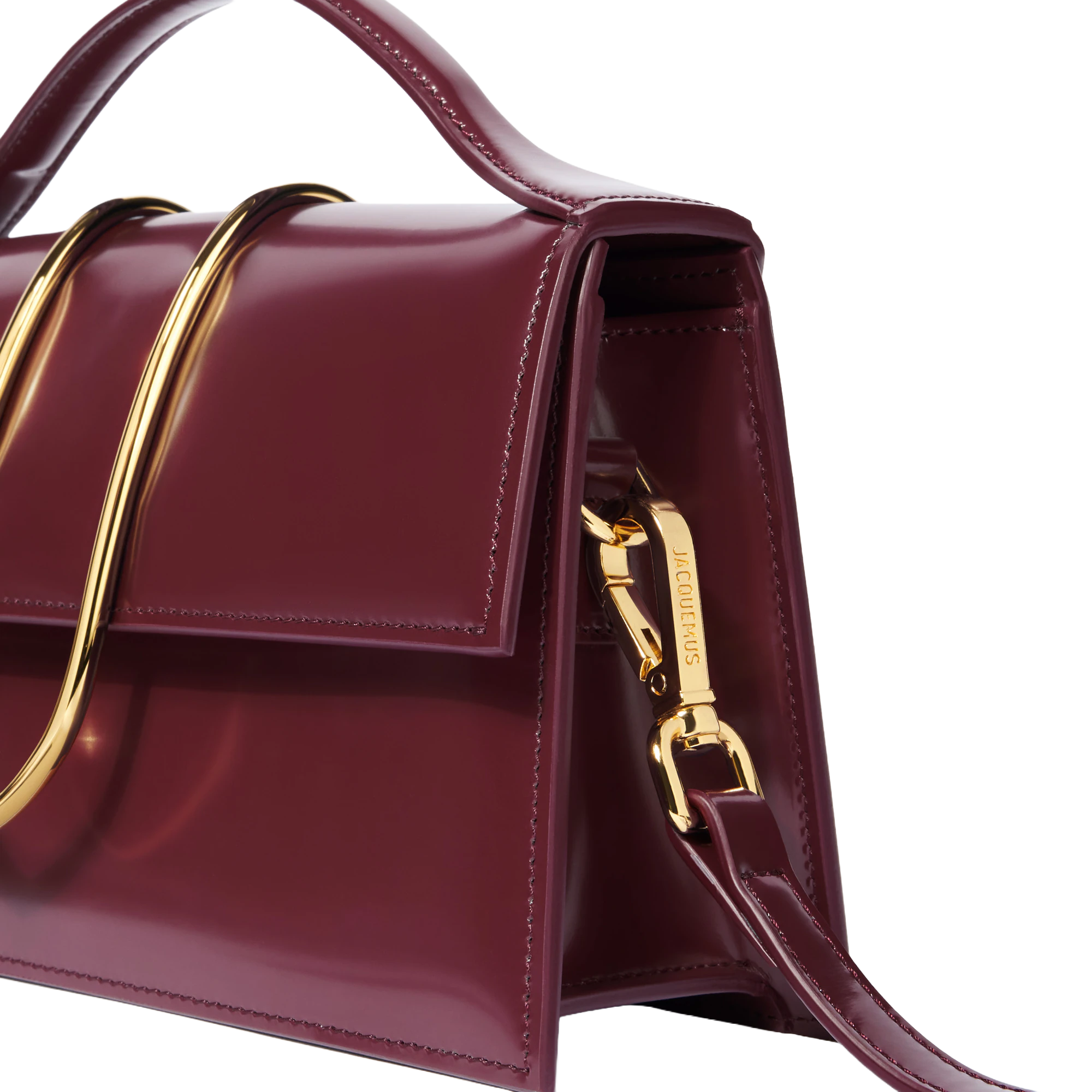 Jacquemus La Croisière Grand Bambino 'Burgundy'